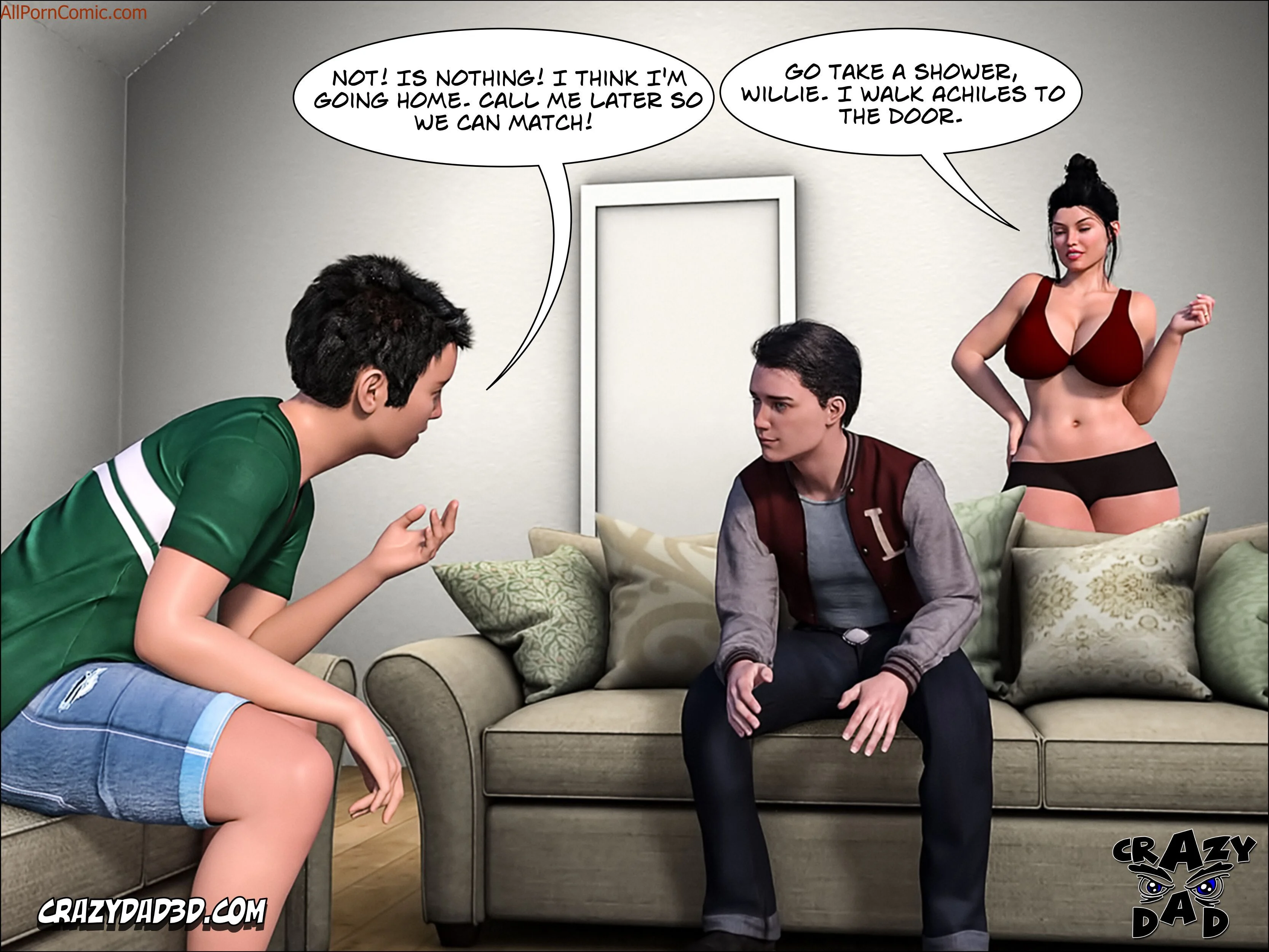 Mom’s Help [CrazyDad3D] 12 . Mom's Help - Chapter 12 [CrazyDad3D] – page 17