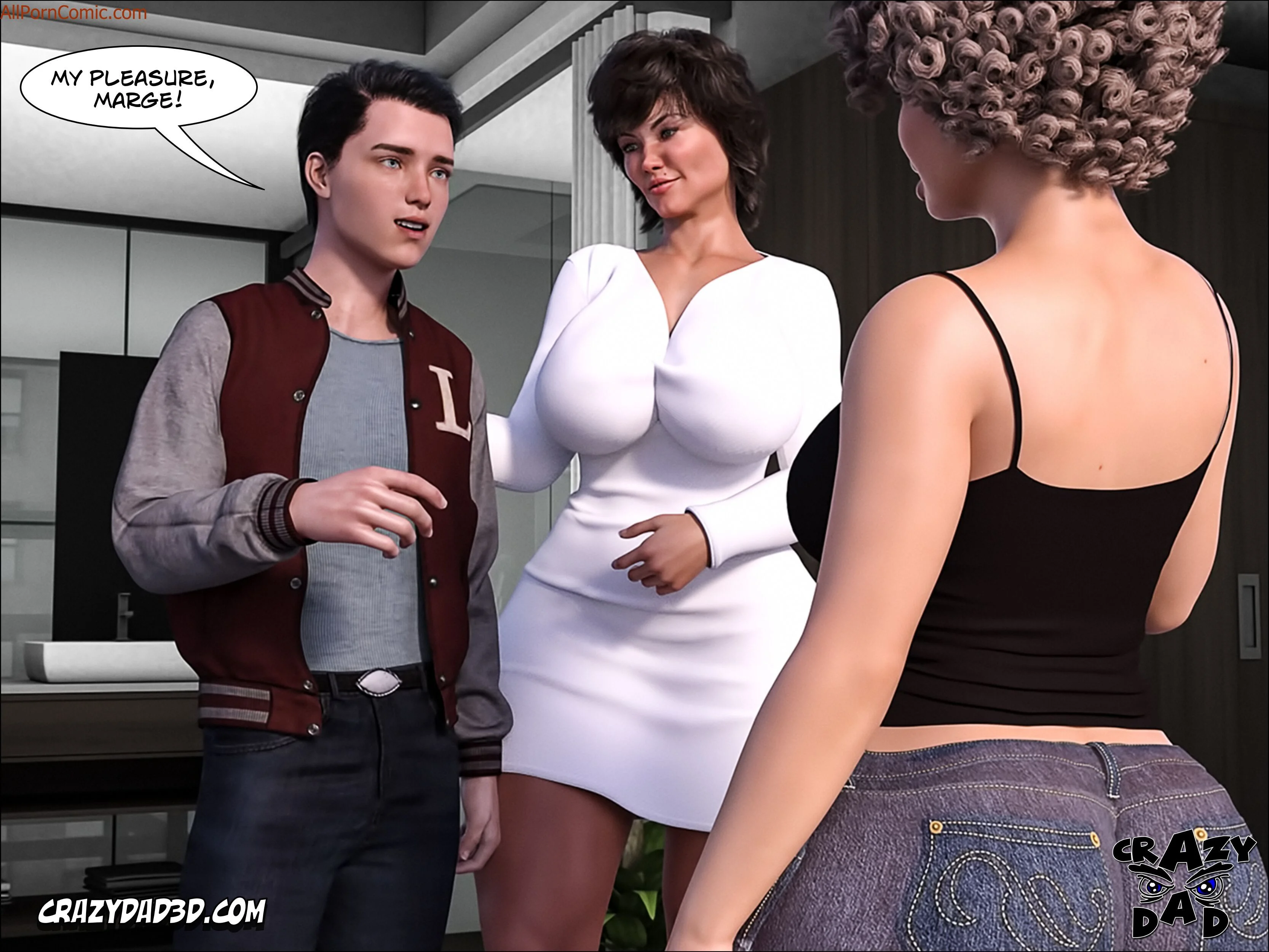 Mom’s Help [CrazyDad3D] 12 . Mom's Help - Chapter 12 [CrazyDad3D] – page 75