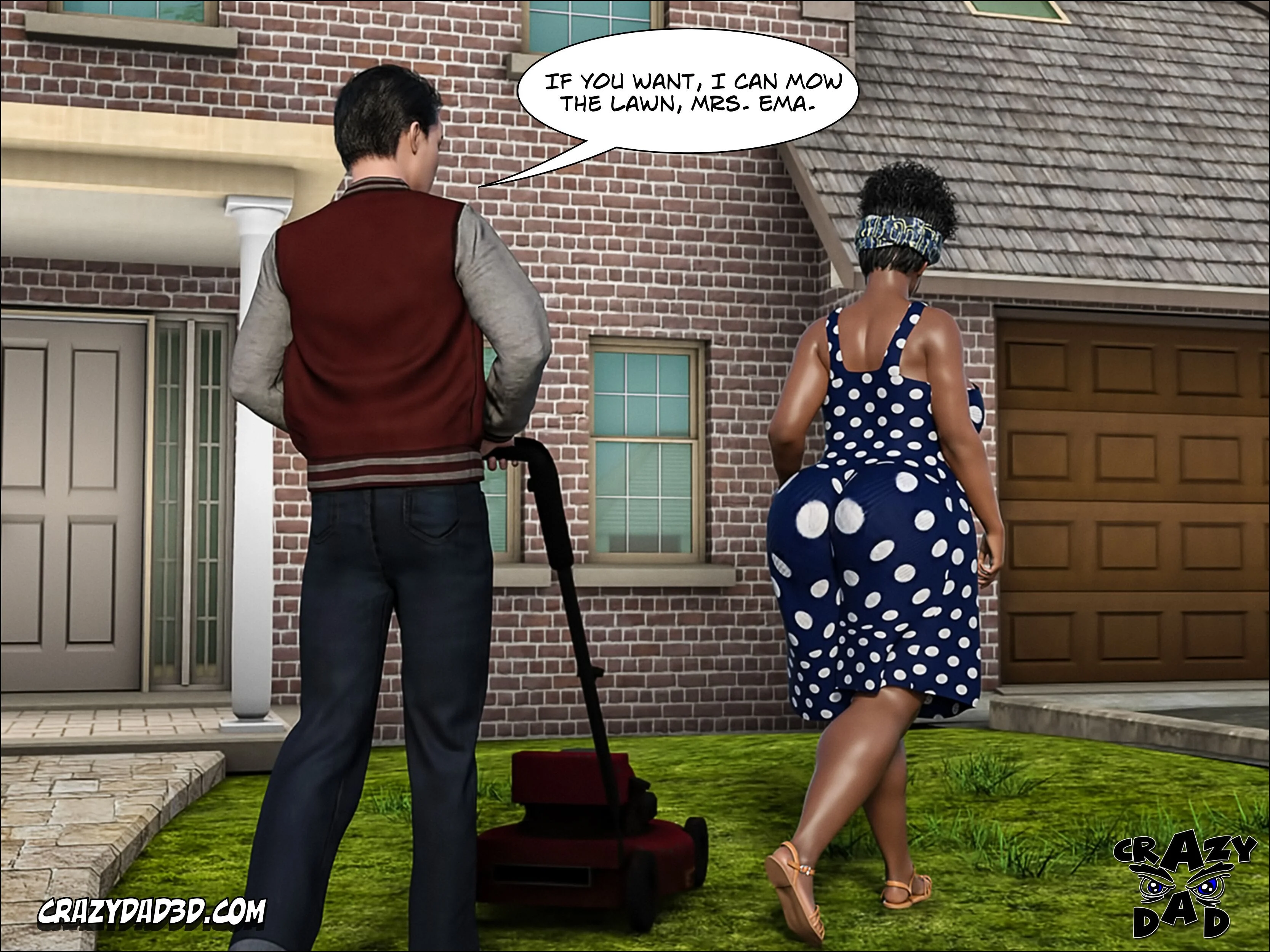 Mom’s Help [CrazyDad3D] 22 . Mom's Help - Chapter 22 [CrazyDad3D] – page 45