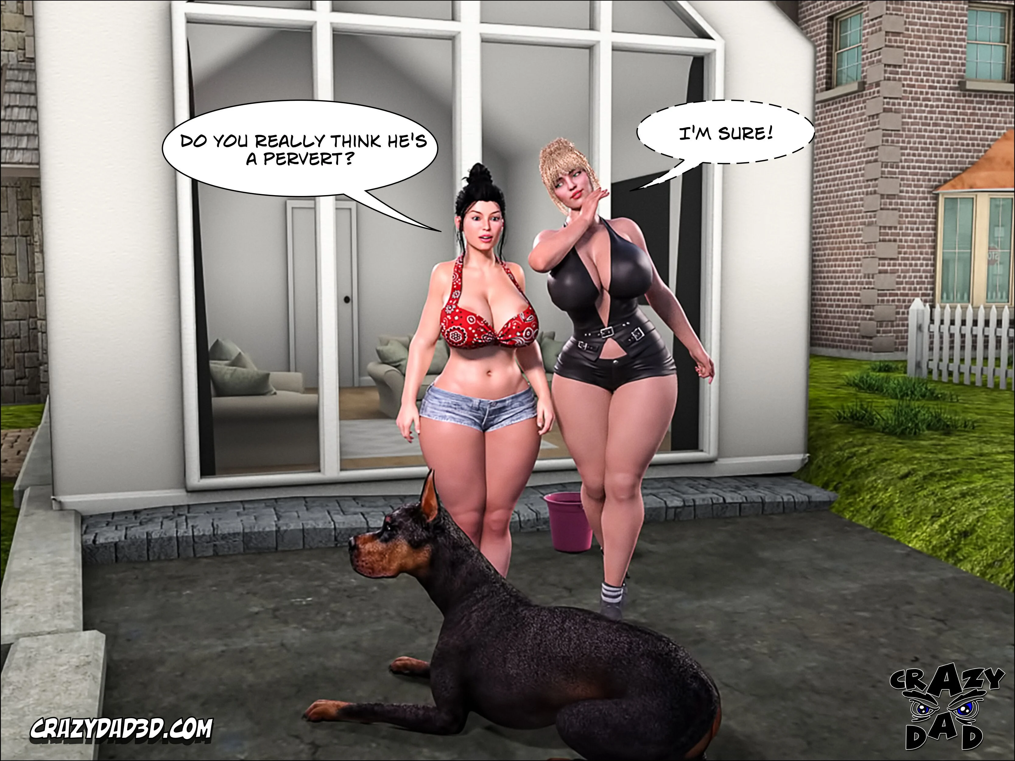 Mom’s Help [CrazyDad3D] 16 . Mom's Help  - Chapter 16 [CrazyDad3D] – page 32