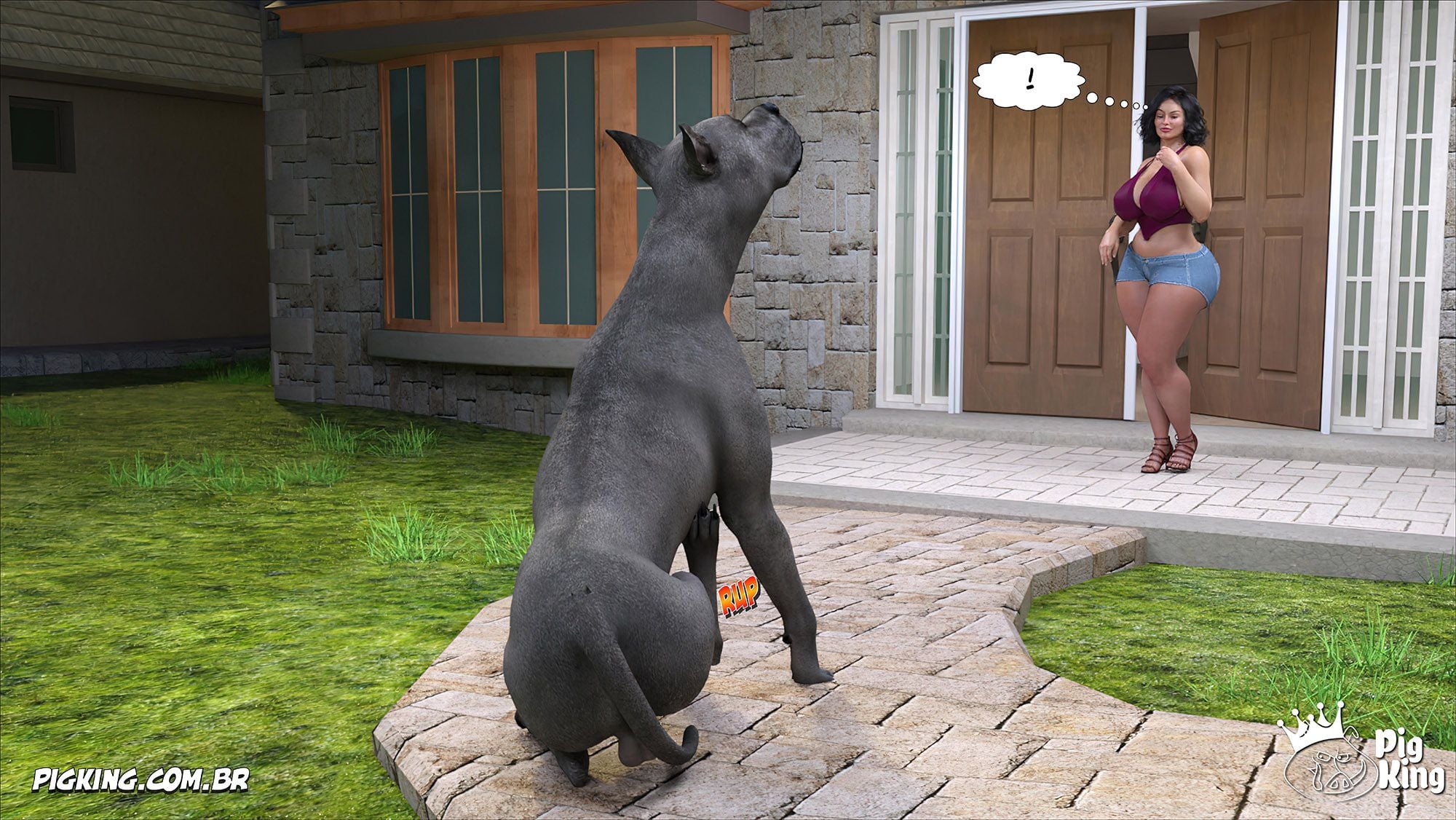 Mom’s Help [CrazyDad3D] 56 . Mom's Help - [ZOO] Chapter 56 [CrazyDad3D] – page 17