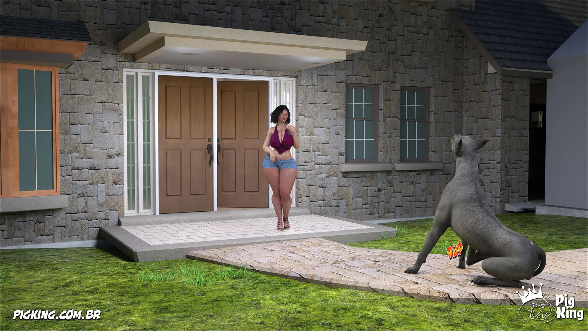 Mom’s Help [CrazyDad3D] 56 . Mom's Help - [ZOO] Chapter 56 [CrazyDad3D] – page 19