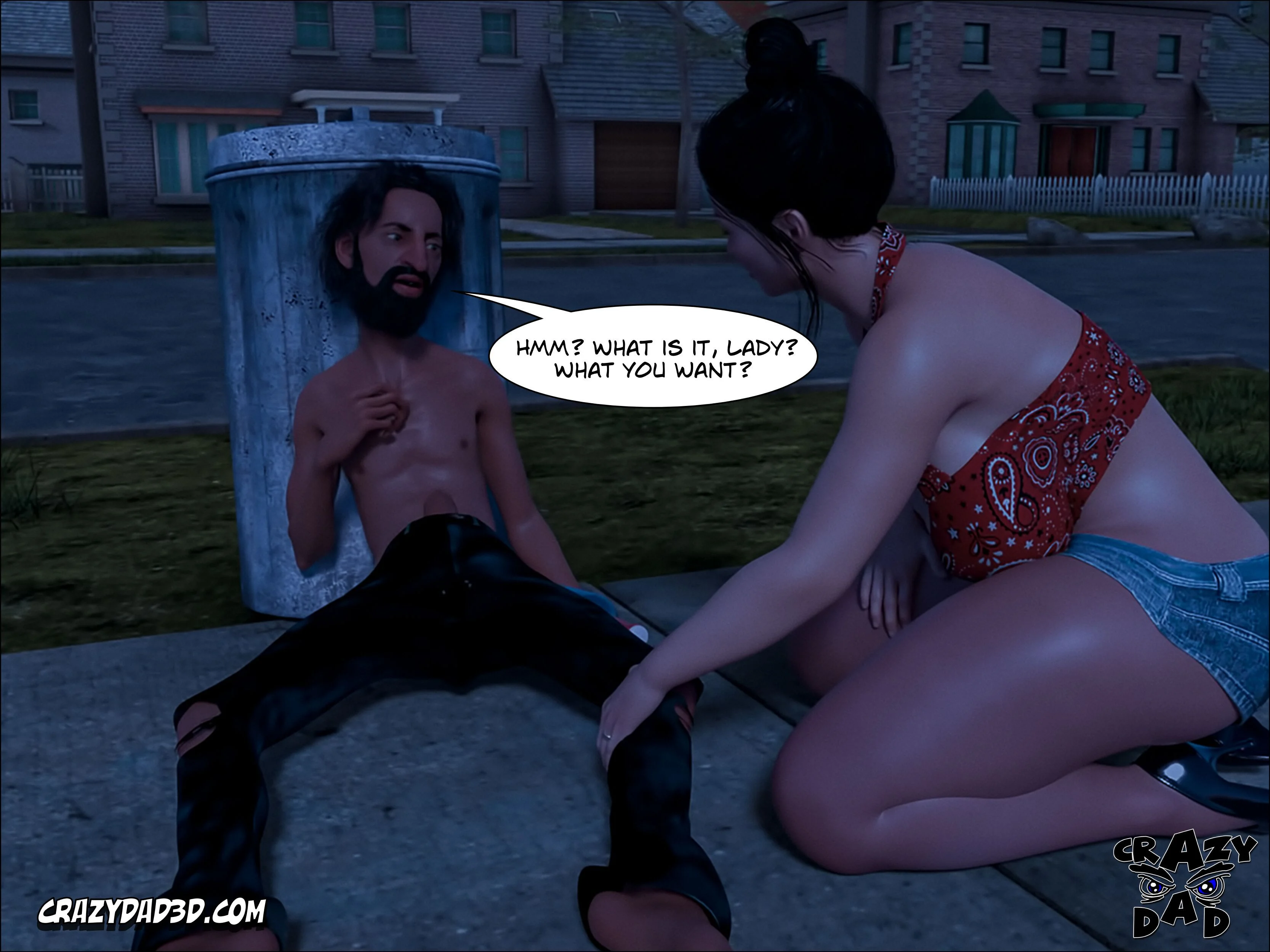 Mom’s Help [CrazyDad3D] 18 . Mom's Help - Chapter 18 [CrazyDad3D] – page 84