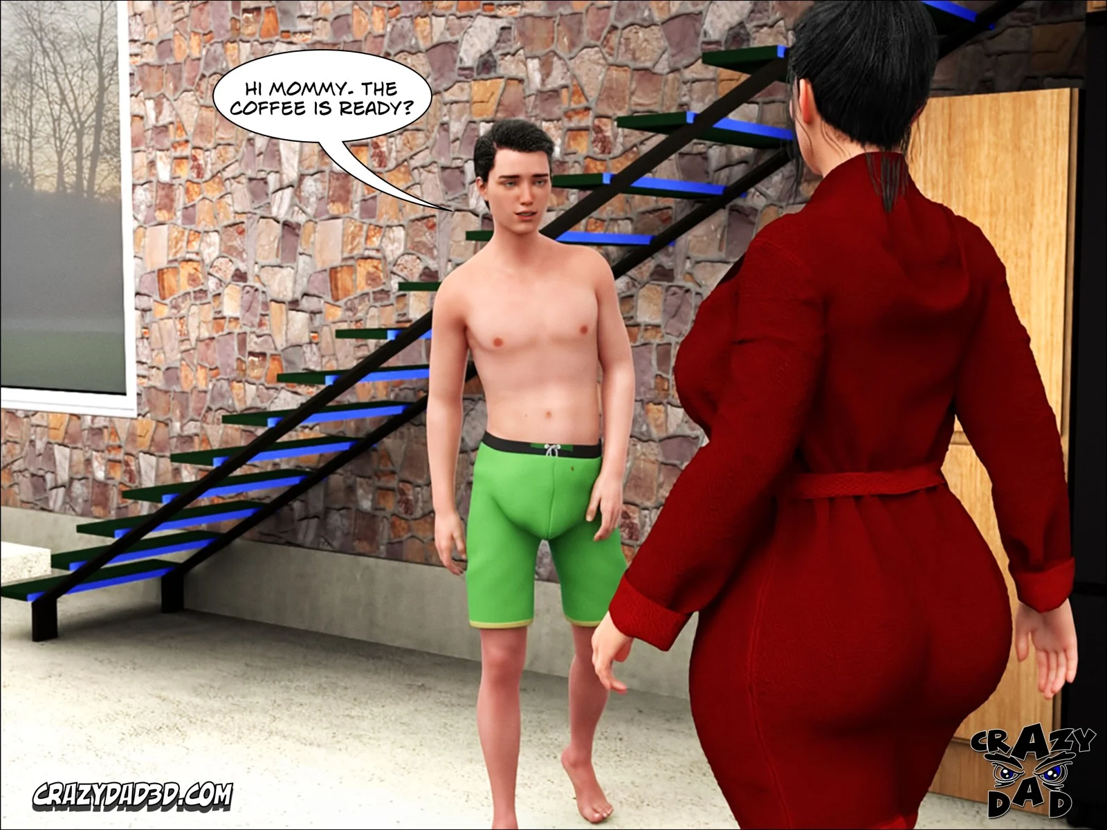 Mom’s Help [CrazyDad3D] 5 . Mom's Help - Chapter 5 [CrazyDad3D] – page 23