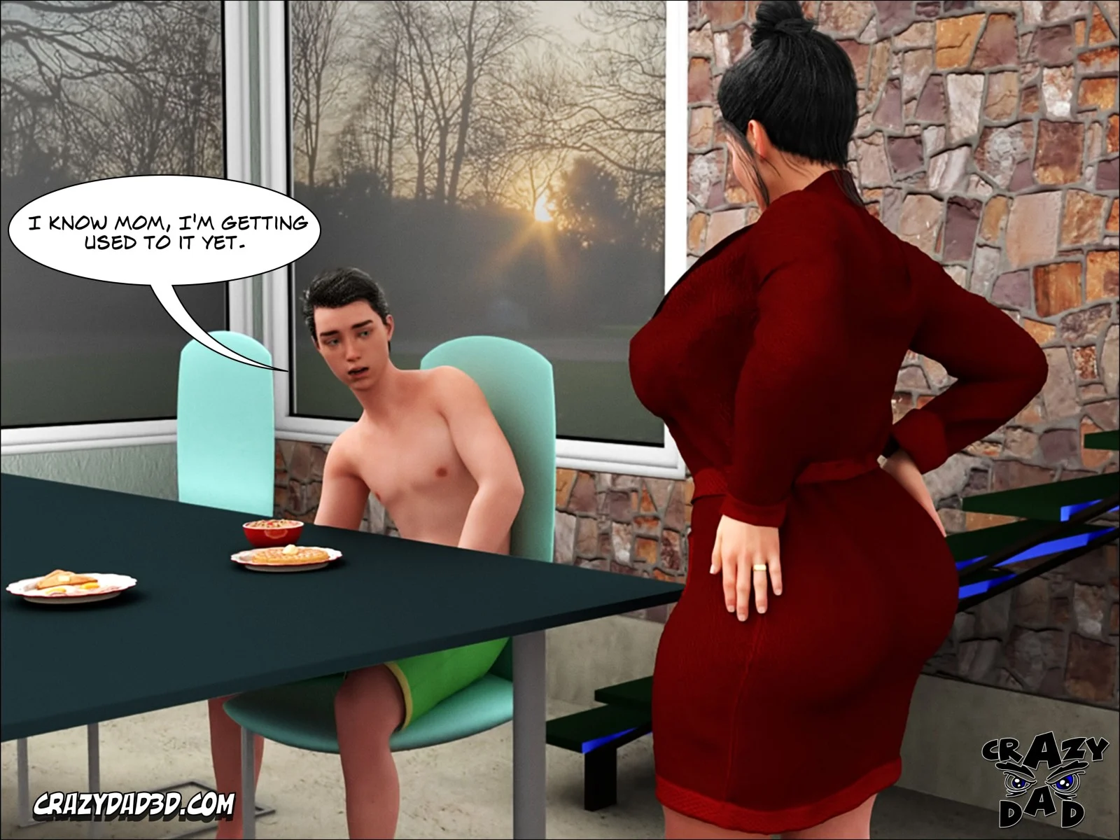 Mom’s Help [CrazyDad3D] 5 . Mom's Help - Chapter 5 [CrazyDad3D] – page 37