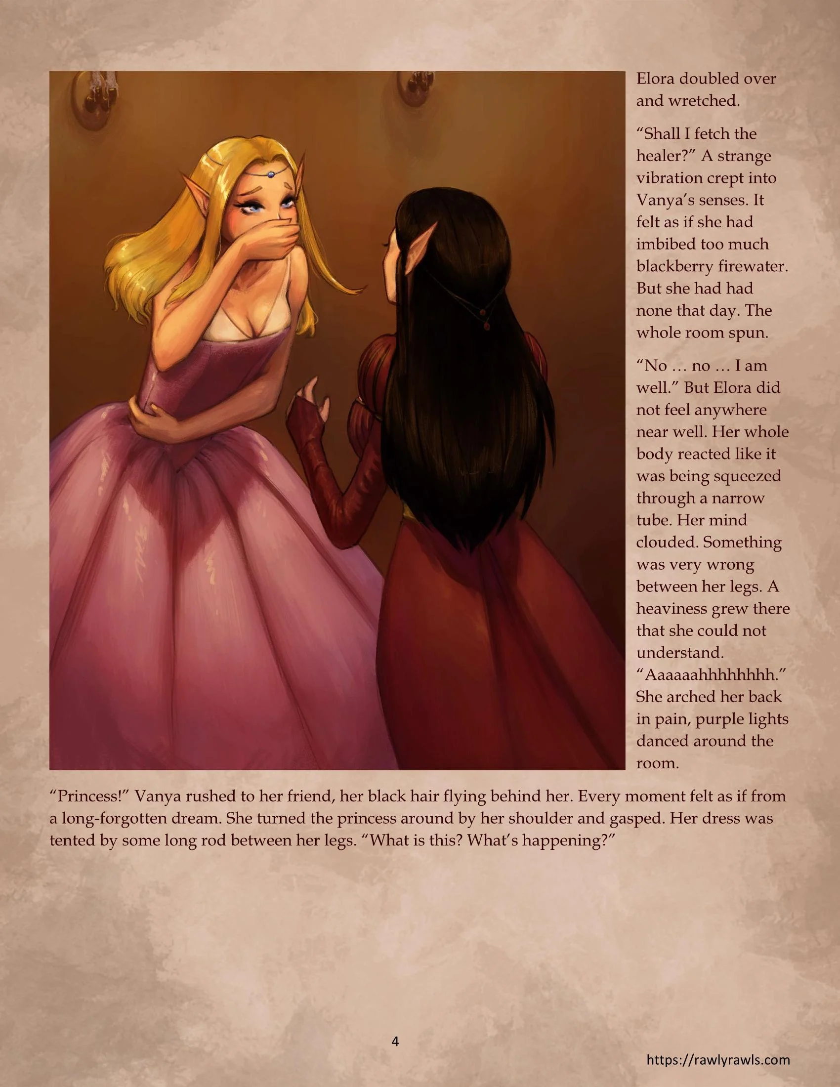 Elora’s Taste of Black Magic [CreamCadet , RawlyRawls] 1 . Elora’s Taste of Black Magic - Chapter 1 [CreamCadet , RawlyRawls] – page 4