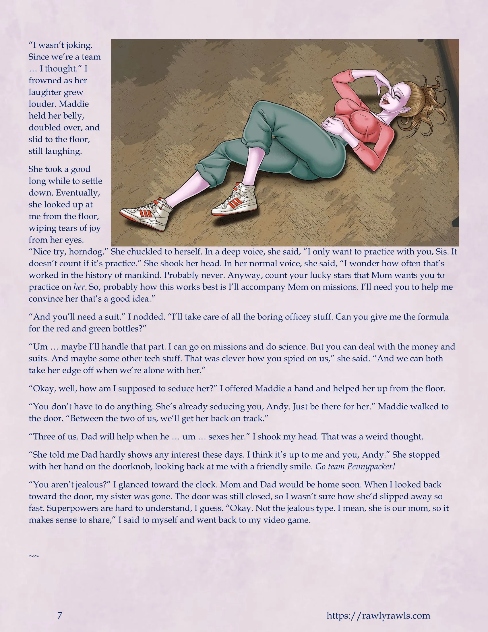 My Mother’s Secret Identity [Adun | Danny Sulca , RawlyRawls] 8 . My Mother's Secret Identity - Chapter 8 [Adun | Danny Sulca , RawlyRawls] – page 7
