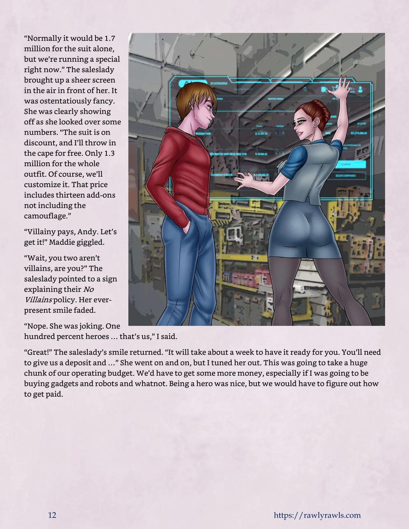 My Mother’s Secret Identity [Adun | Danny Sulca , RawlyRawls] 9 . My Mother's Secret Identity - Chapter 9 [Adun | Danny Sulca , RawlyRawls] – page 12
