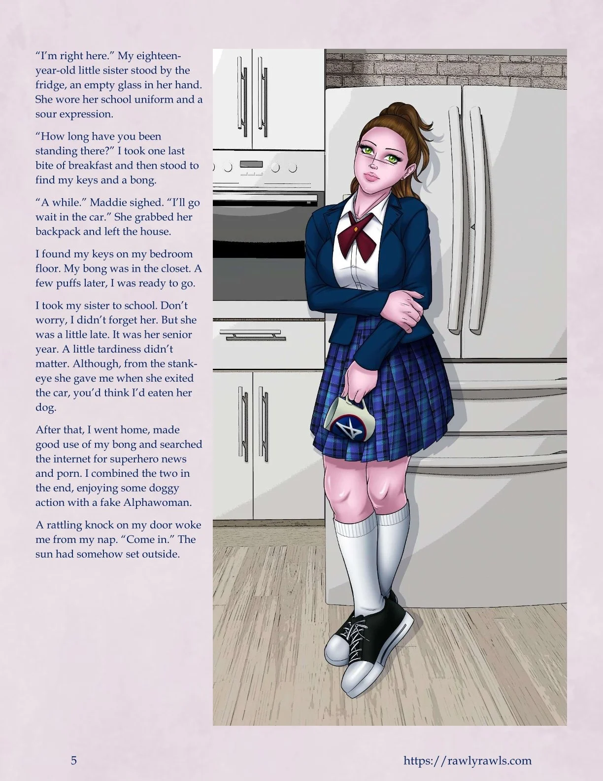 My Mother’s Secret Identity [Adun | Danny Sulca , RawlyRawls] 1 . My Mother's Secret Identity - Chapter 1 [Adun - Danny Sulca , RawlyRawls] – page 5