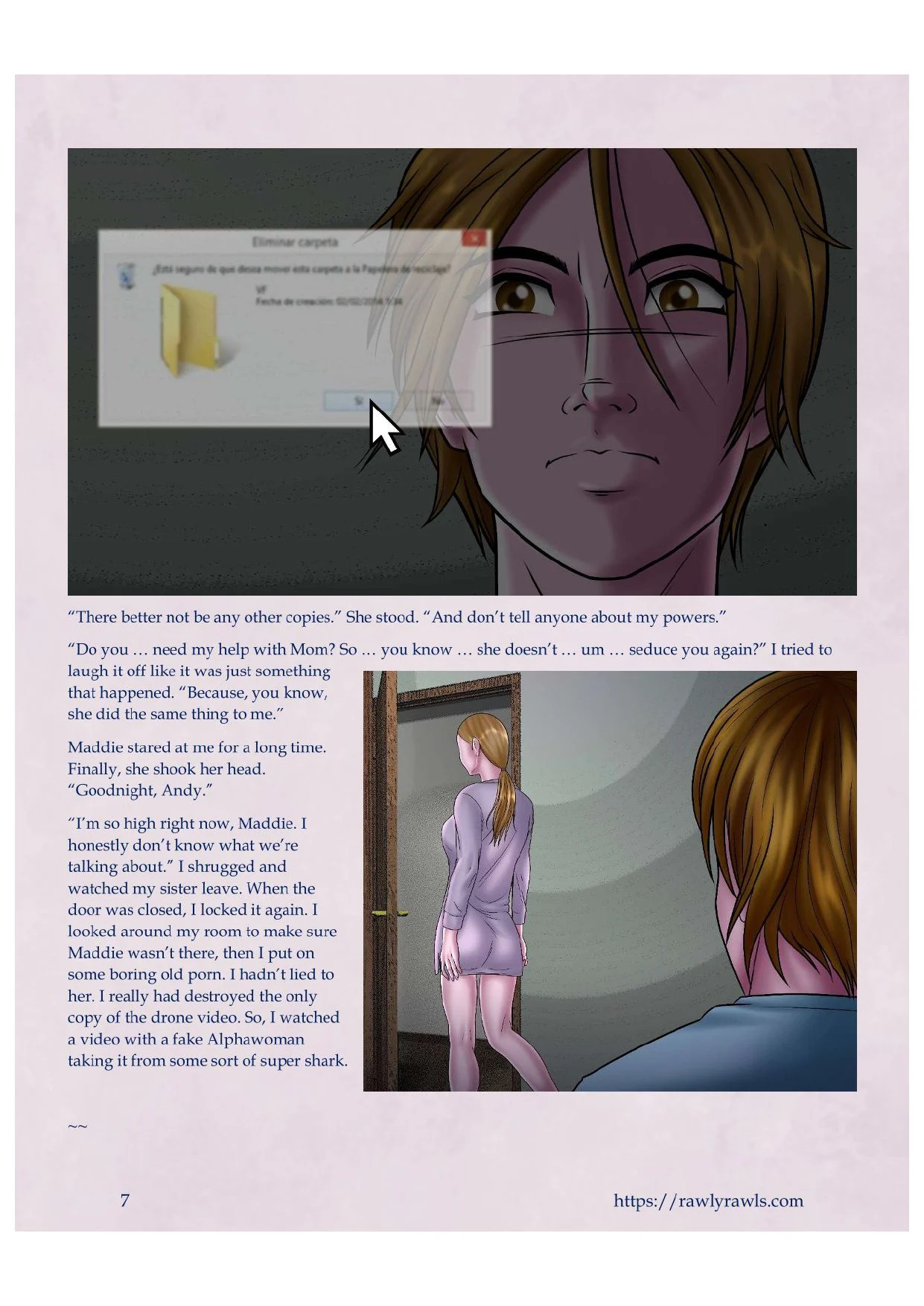 My Mother’s Secret Identity [Adun | Danny Sulca , RawlyRawls] 5 . My Mother's Secret Identity - Chapter 5 [Adun | Danny Sulca , RawlyRawls] – page 7