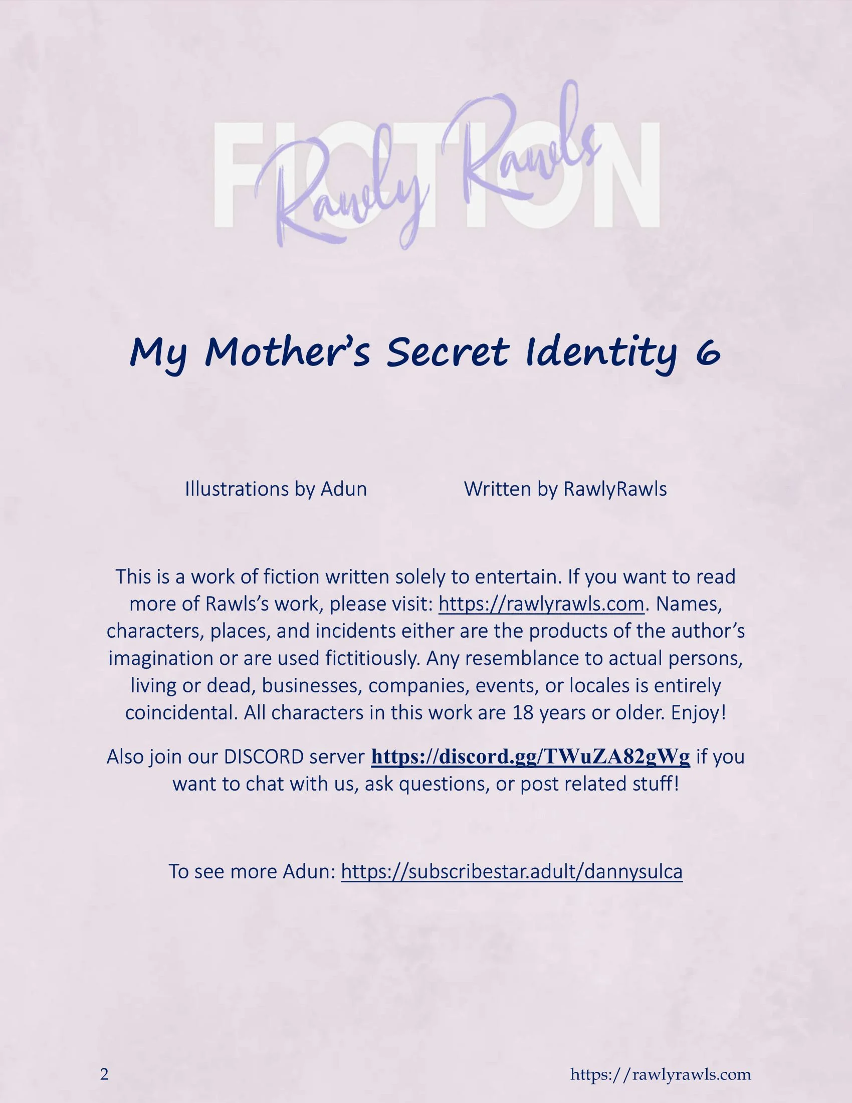 My Mother’s Secret Identity [Adun | Danny Sulca , RawlyRawls] 6 . My Mother's Secret Identity - Chapter 6 [Adun | Danny Sulca , RawlyRawls] – page 2
