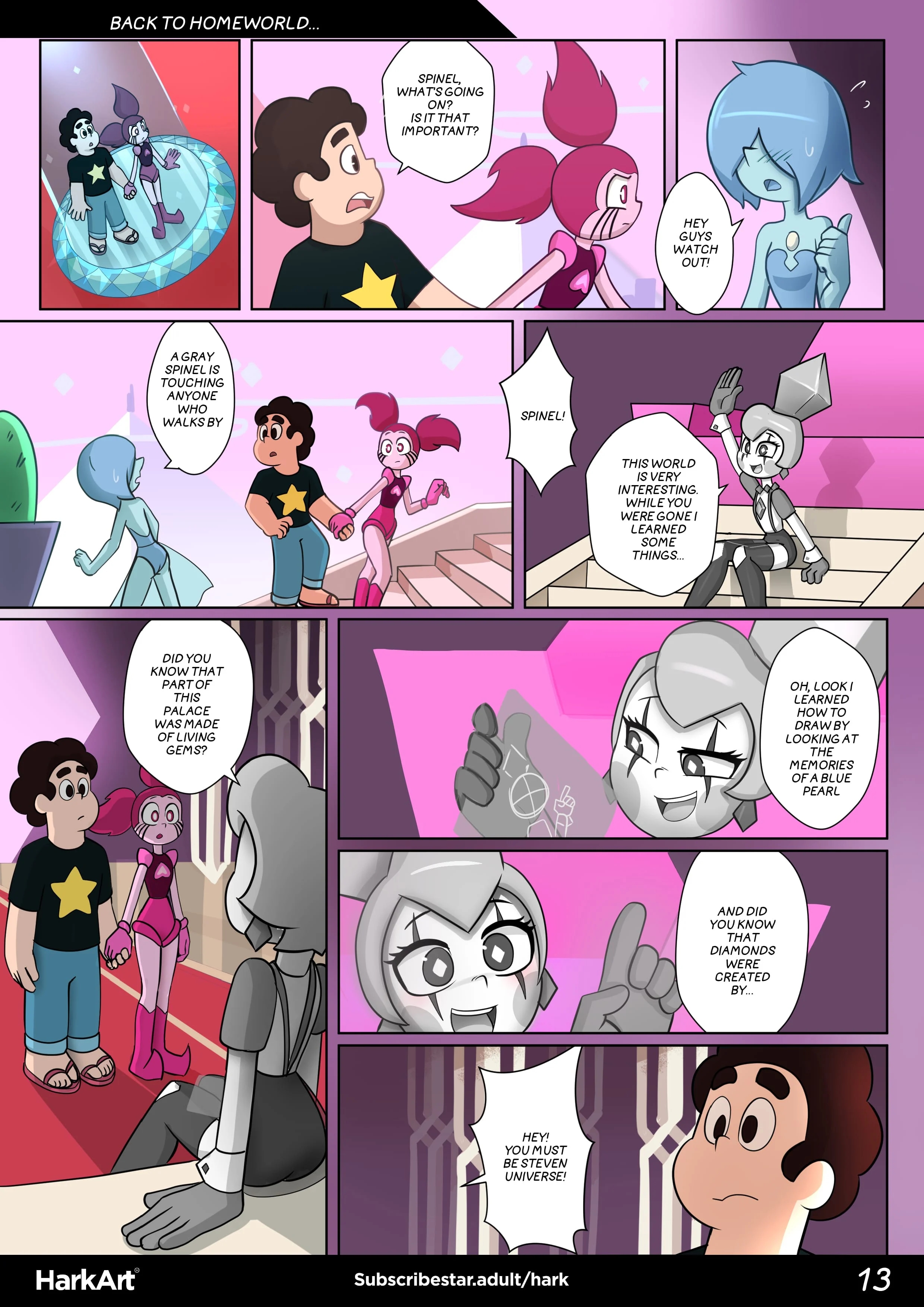 Steven’s Desire (Steven Universe) [HarkArt] 1 . Steven's Desire - Chapter 1 (Steven Universe) [HarkArt] – page 16