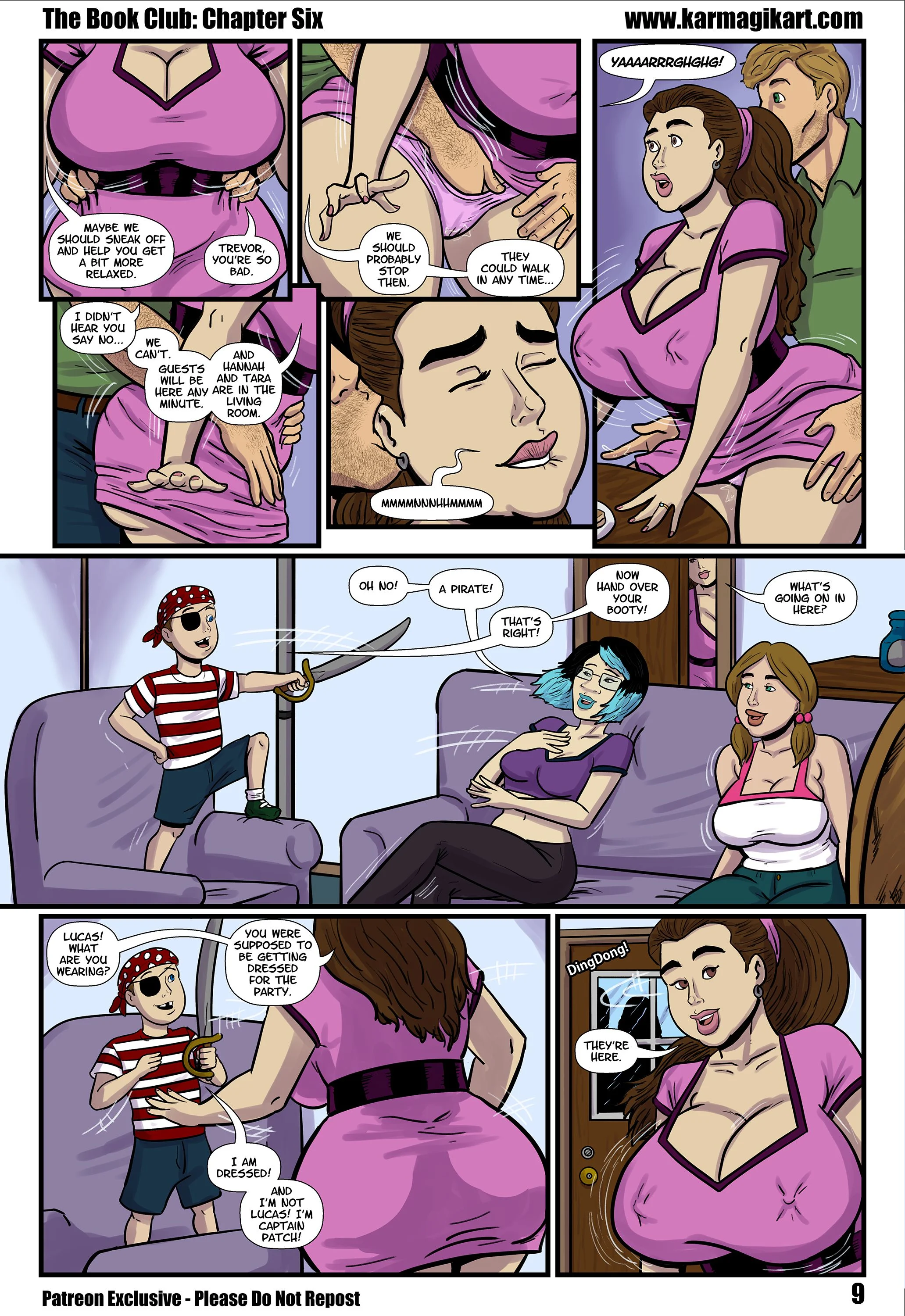 The Book Club [Karmagik] 6 . The Book Club - Chapter 6 [Karmagik] – page 13