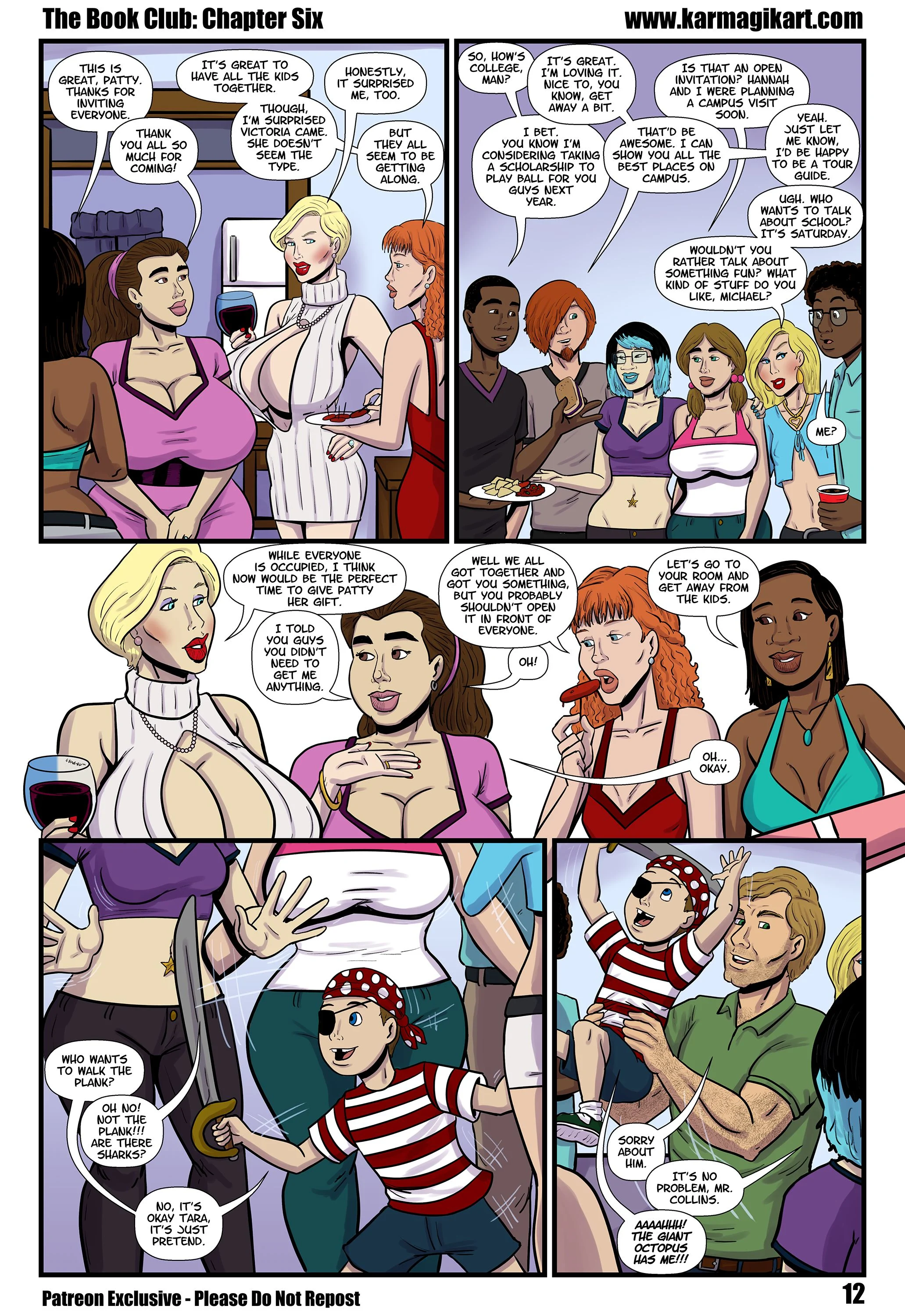 The Book Club [Karmagik] 6 . The Book Club - Chapter 6 [Karmagik] – page 16