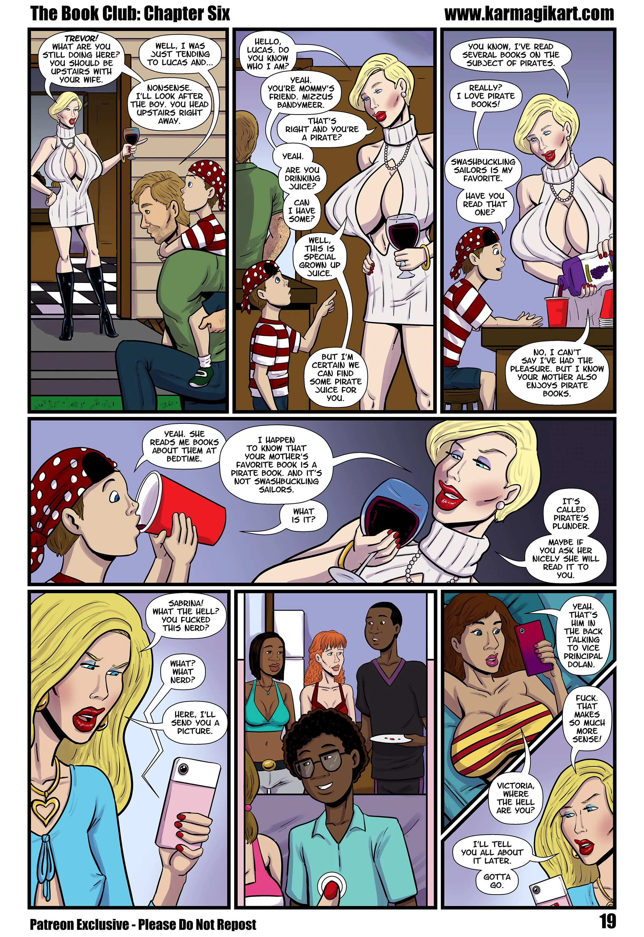 The Book Club [Karmagik] 6 . The Book Club - Chapter 6 [Karmagik] – page 23