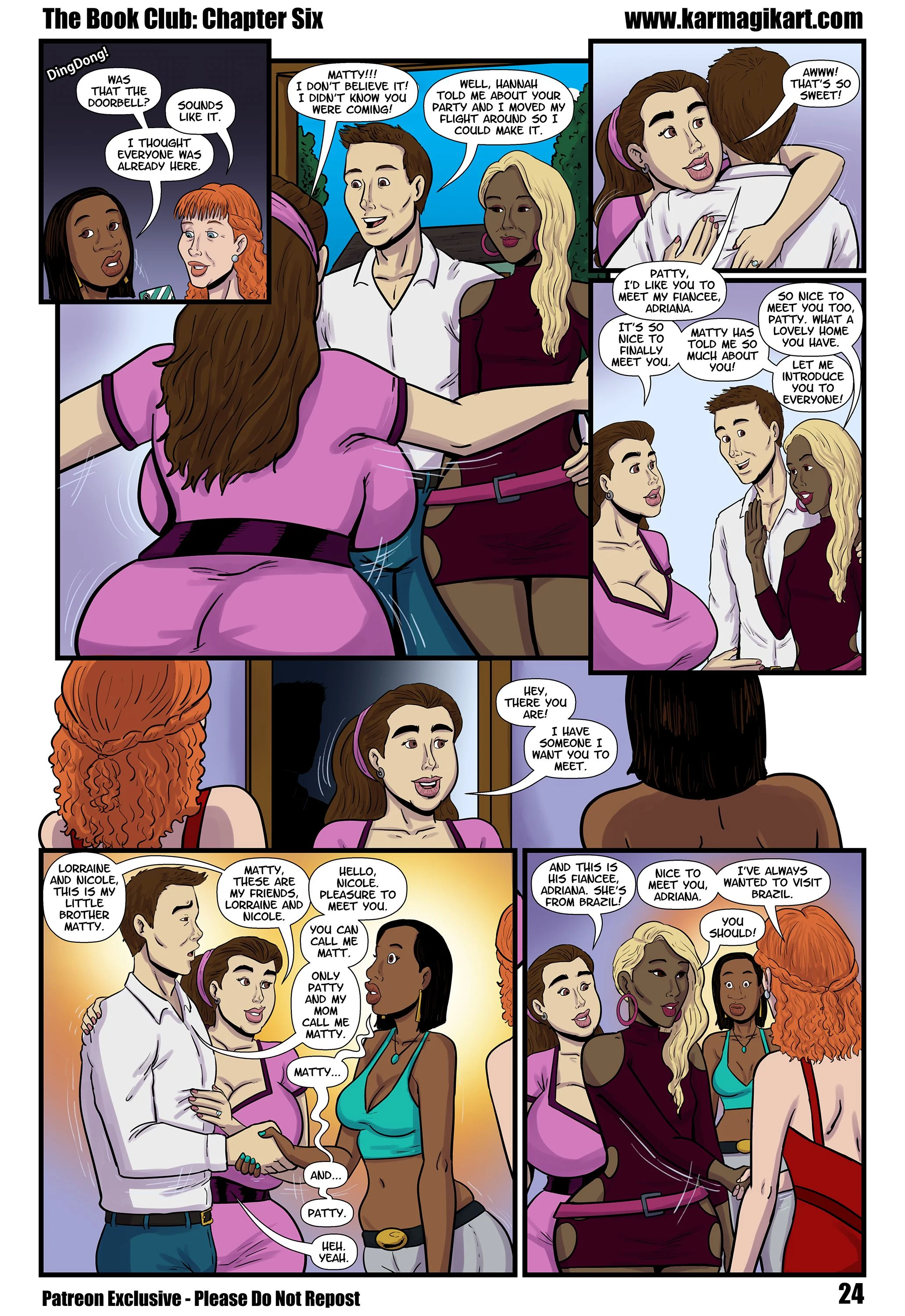 The Book Club [Karmagik] 6 . The Book Club - Chapter 6 [Karmagik] – page 28