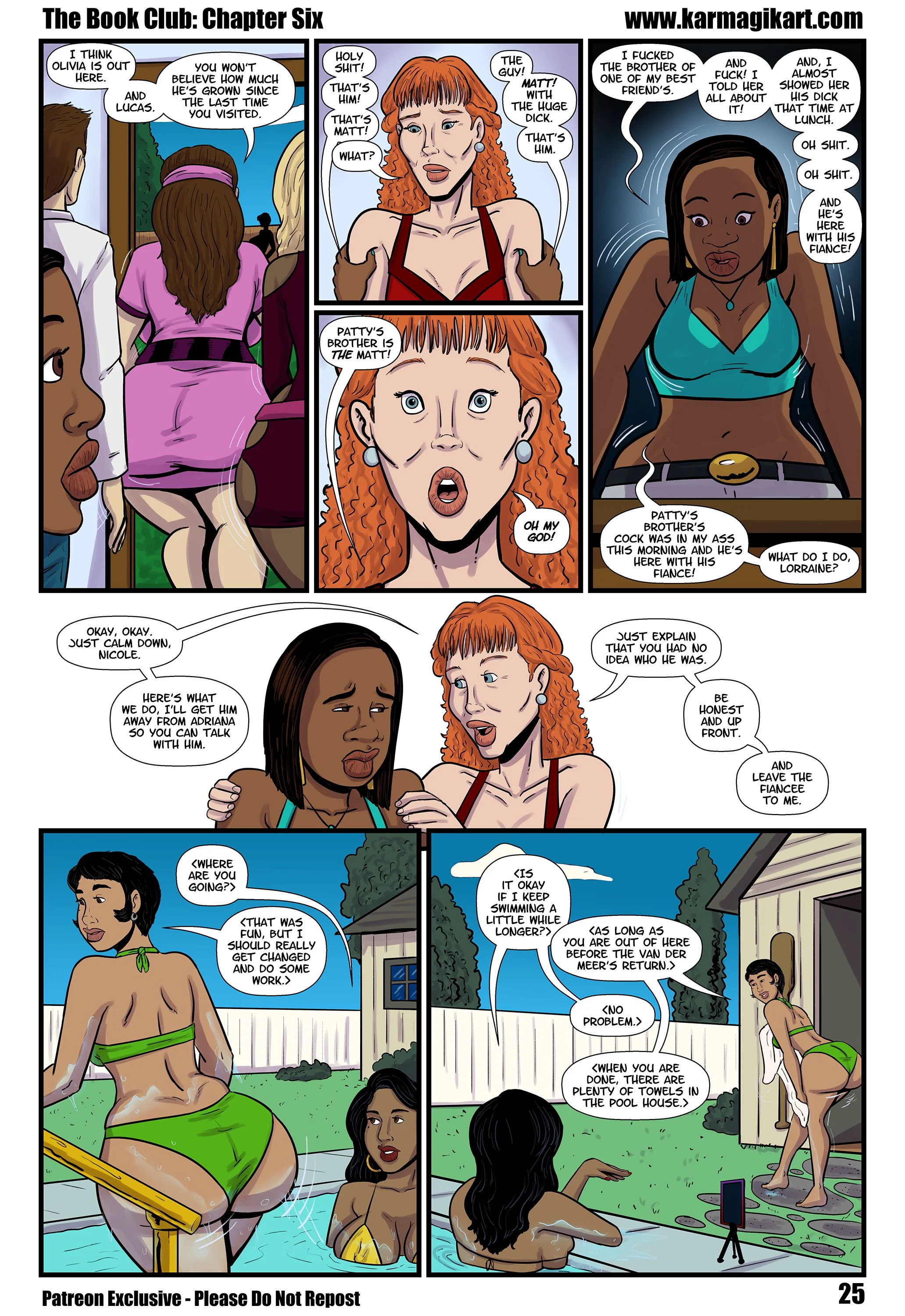 The Book Club [Karmagik] 6 . The Book Club - Chapter 6 [Karmagik] – page 29