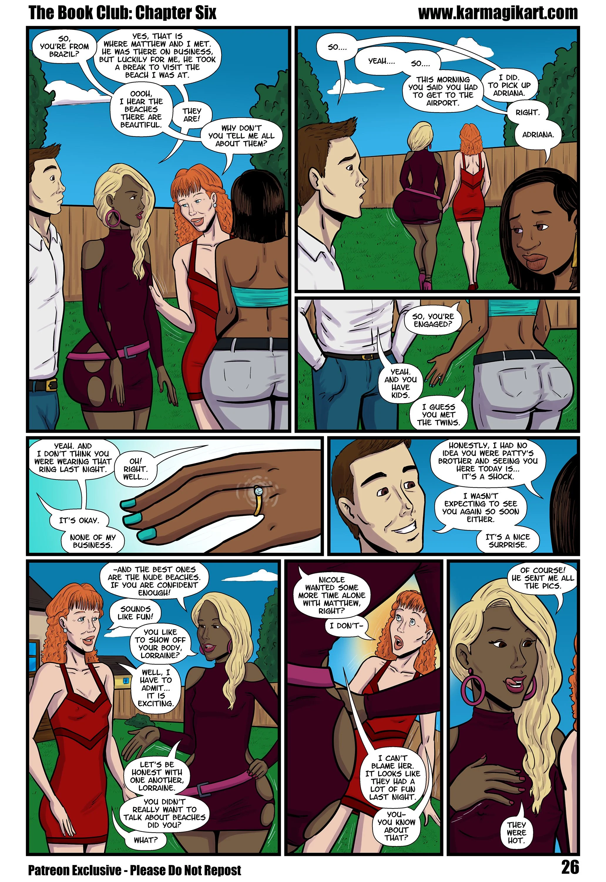 The Book Club [Karmagik] 6 . The Book Club - Chapter 6 [Karmagik] – page 30