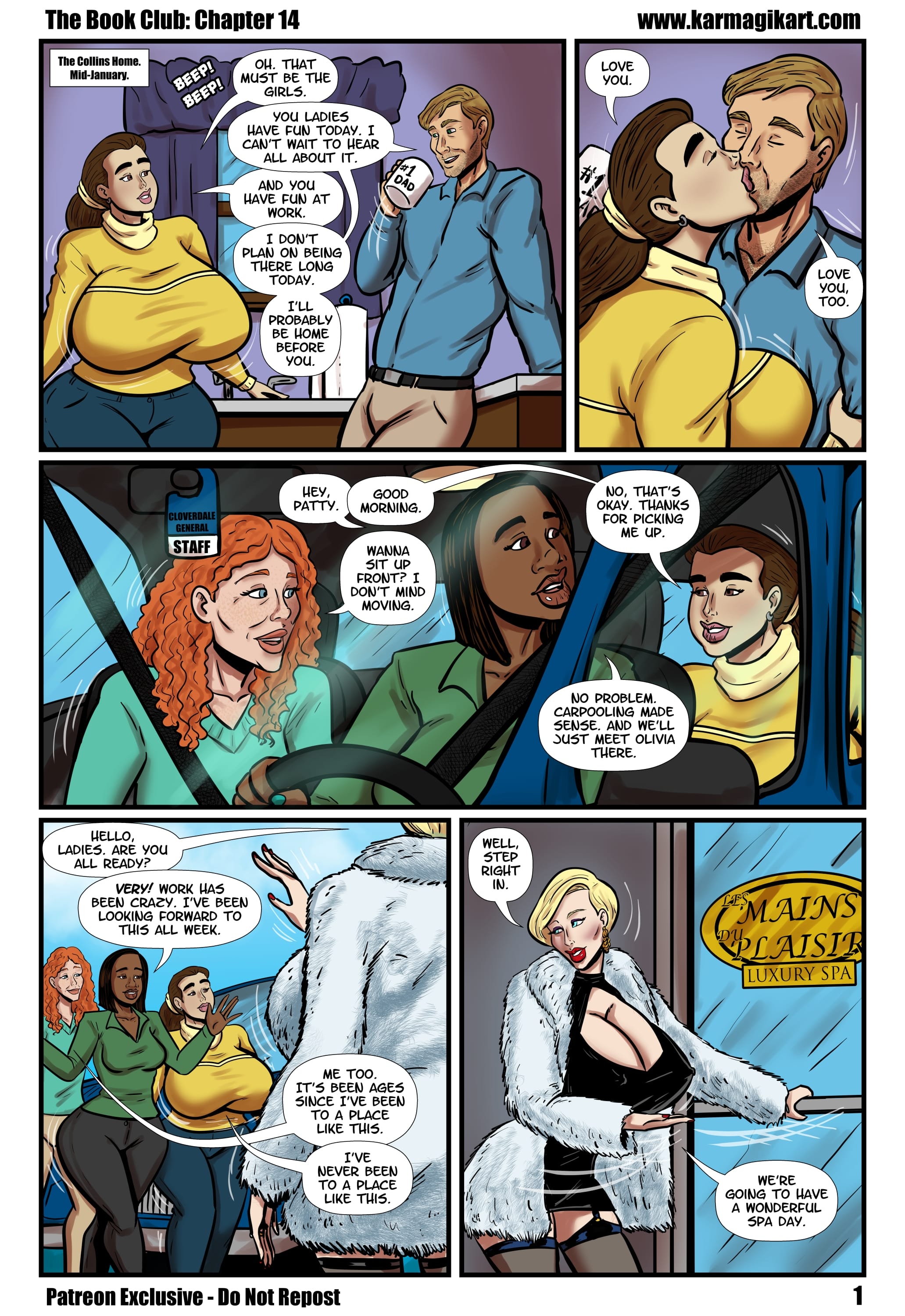The Book Club [Karmagik] 14 . The Book Club - Spa Day - Chapter 14 [Karmagik] – page 7