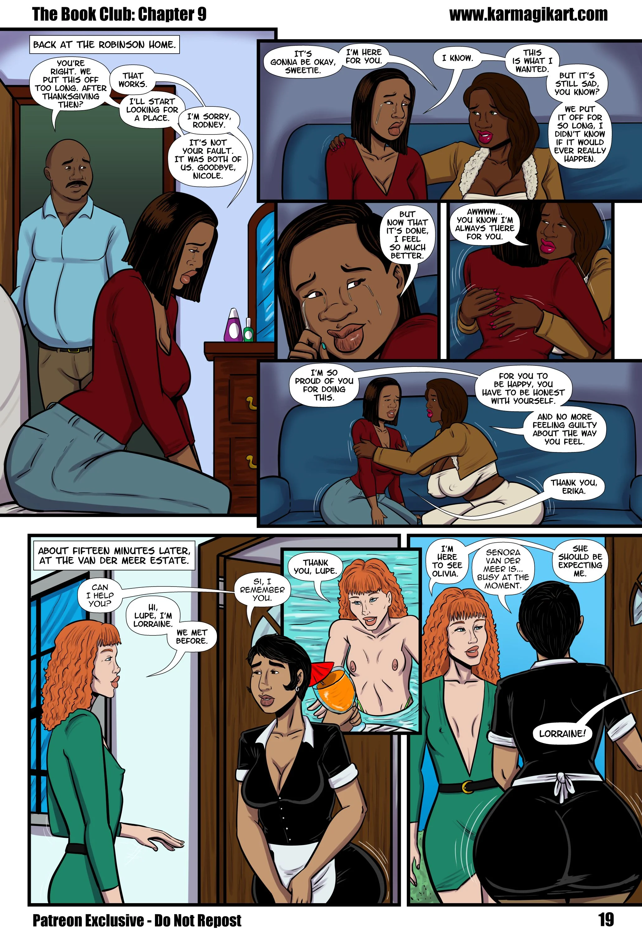 The Book Club [Karmagik] 9 . The Book Club - Chapter 9 [Karmagik] – page 25