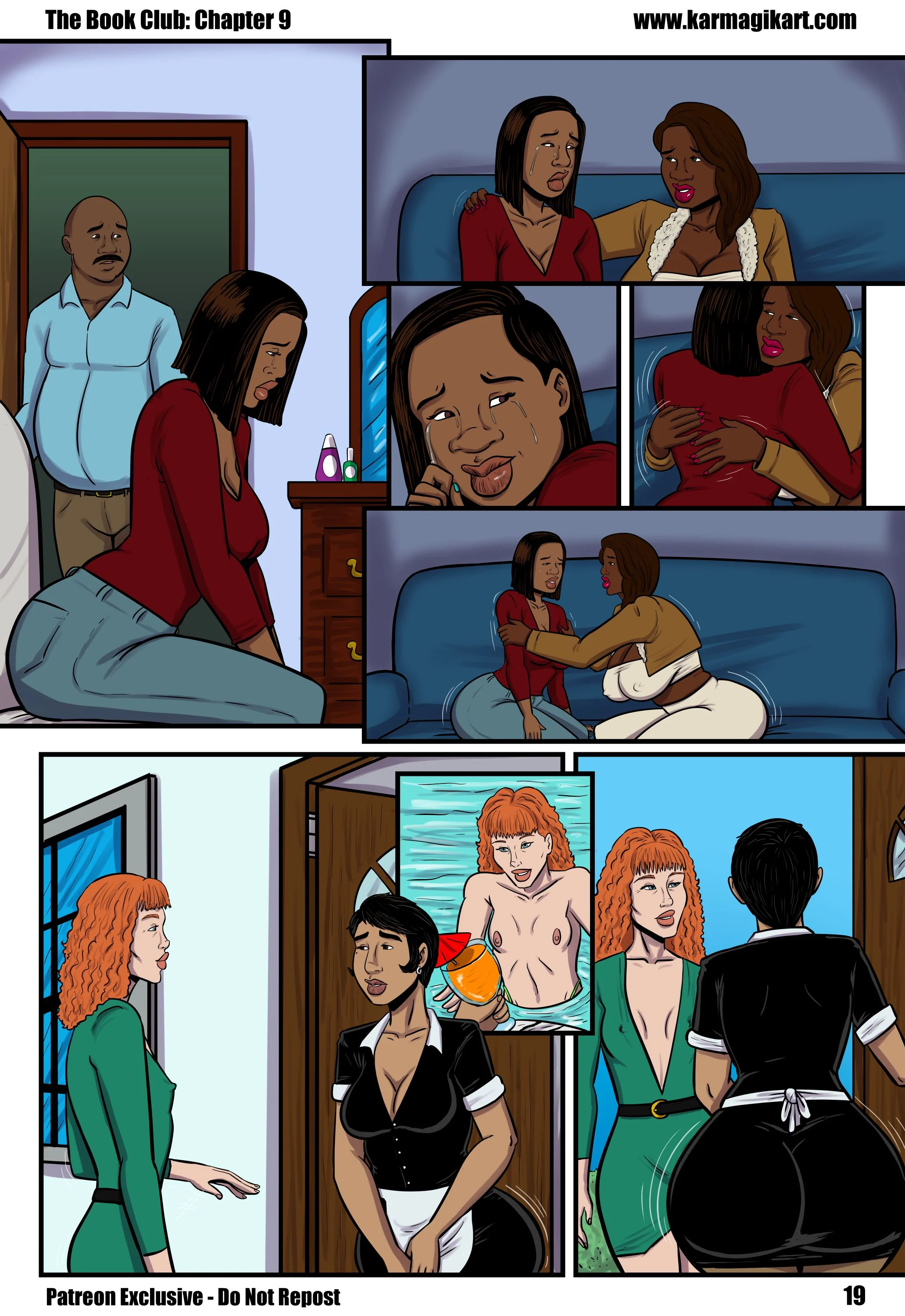 The Book Club [Karmagik] 9.5 . The Book Club - Textless - Chapter 9 [Karmagik] – page 19