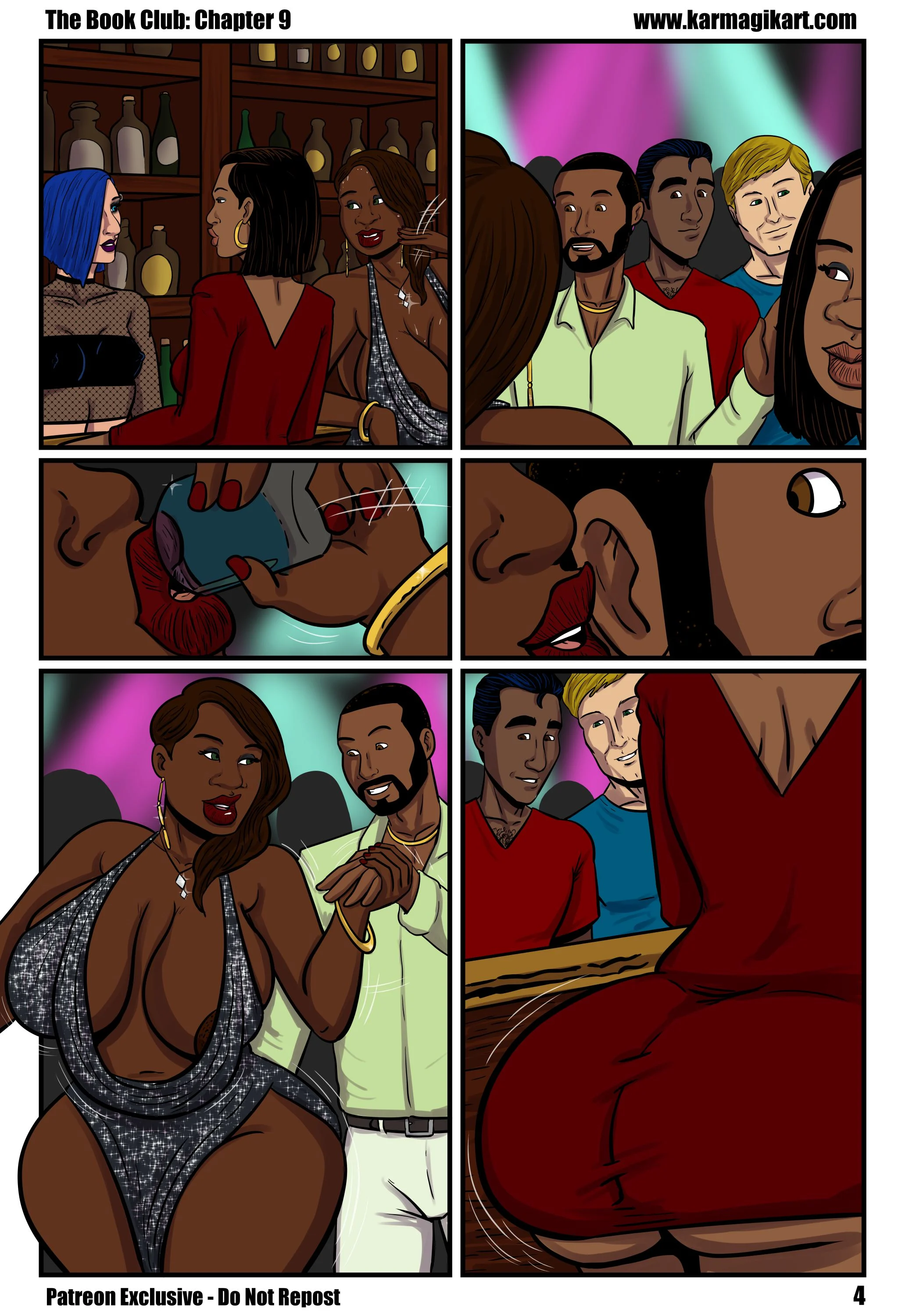 The Book Club [Karmagik] 9.5 . The Book Club - Textless - Chapter 9 [Karmagik] – page 4