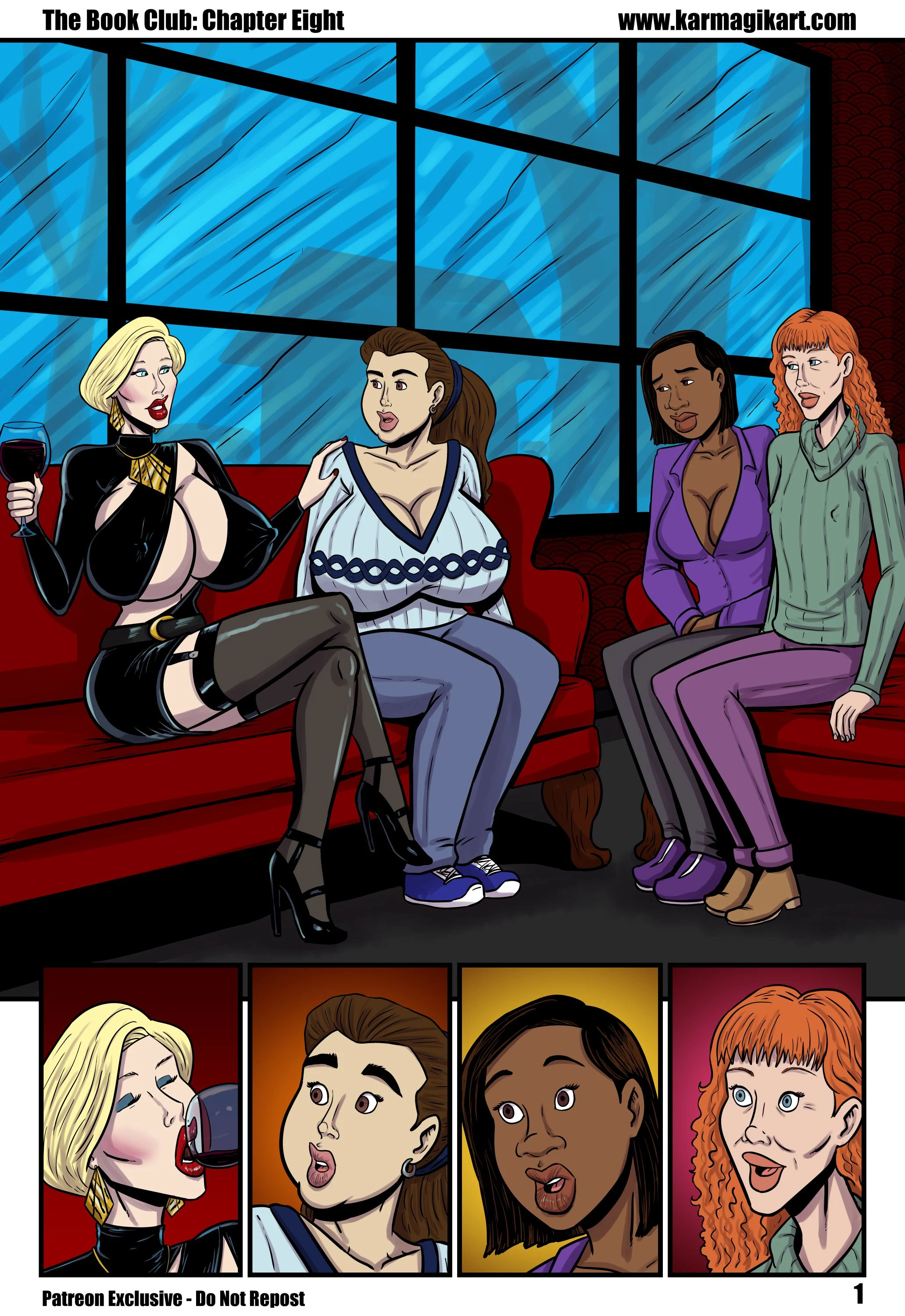 The Book Club [Karmagik] 8.1 . The Book Club - Textless - Chapter 8 [Karmagik] – page 2