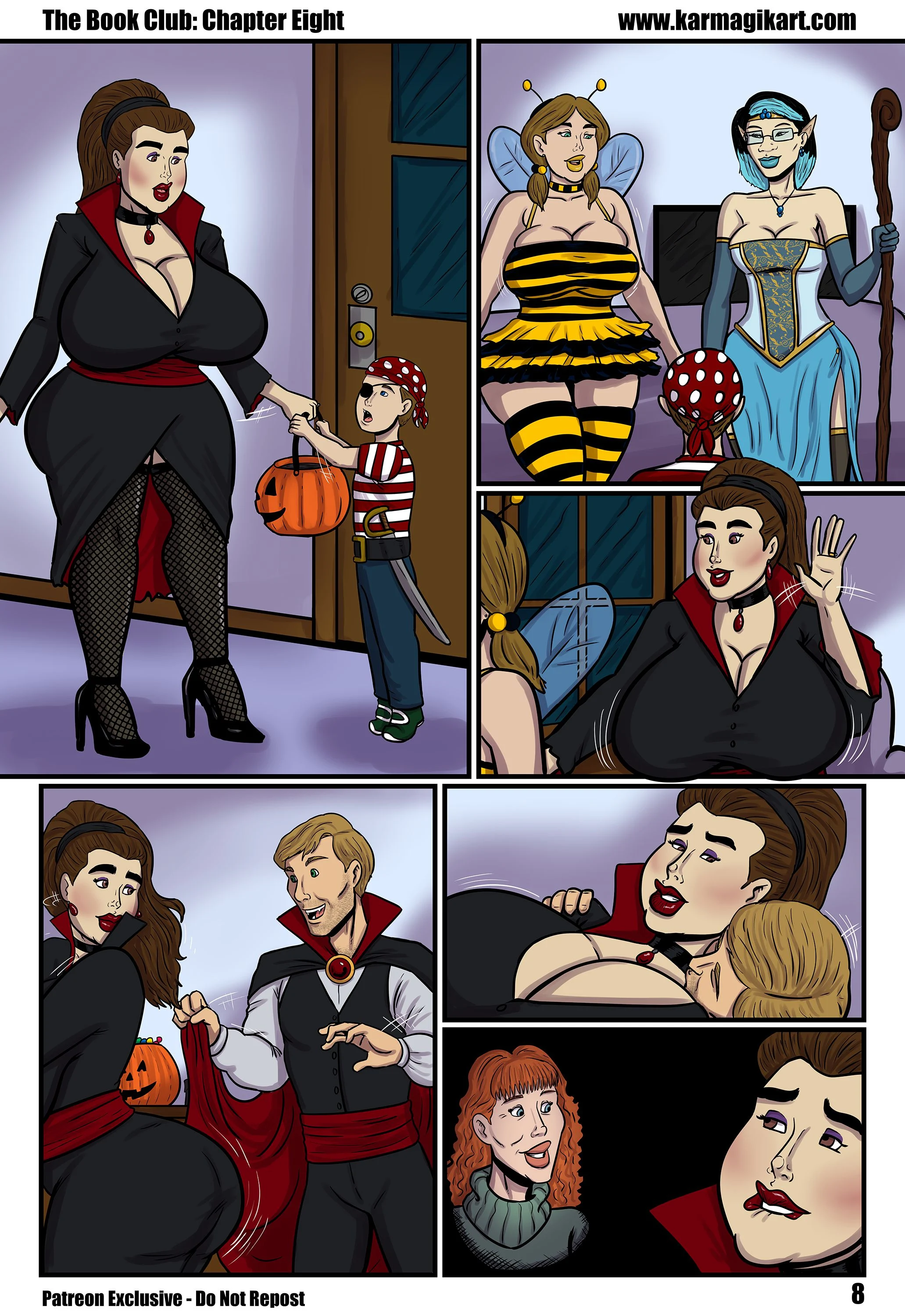 The Book Club [Karmagik] 8.1 . The Book Club - Textless - Chapter 8 [Karmagik] – page 9