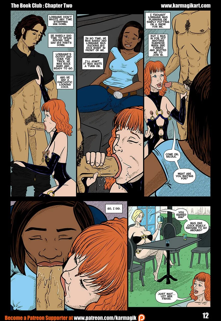 The Book Club [Karmagik] 2 . The Book Club - Chapter 2 [Karmagik] – page 13
