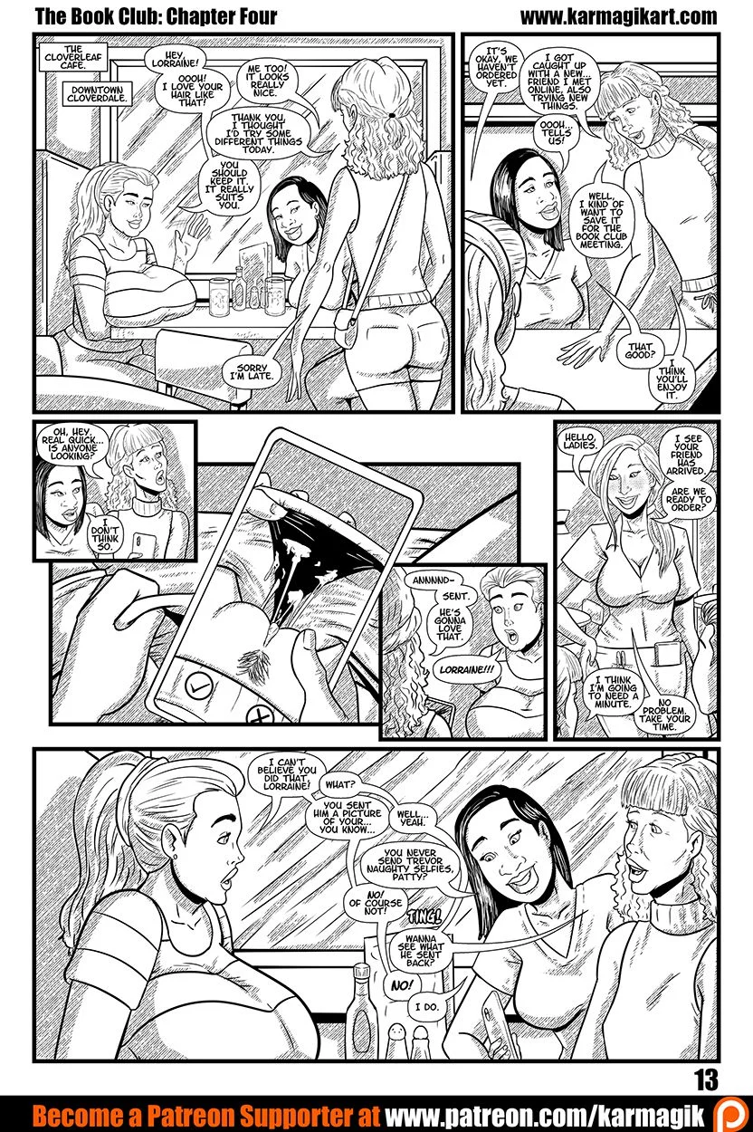 The Book Club [Karmagik] 4.5 . The Book Club - No Color - Chapter 4 [Karmagik] – page 14