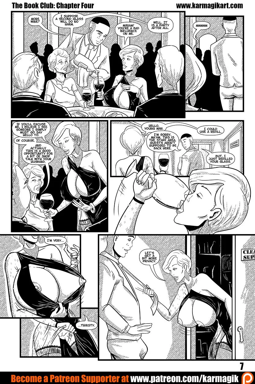 The Book Club [Karmagik] 4.5 . The Book Club - No Color - Chapter 4 [Karmagik] – page 8