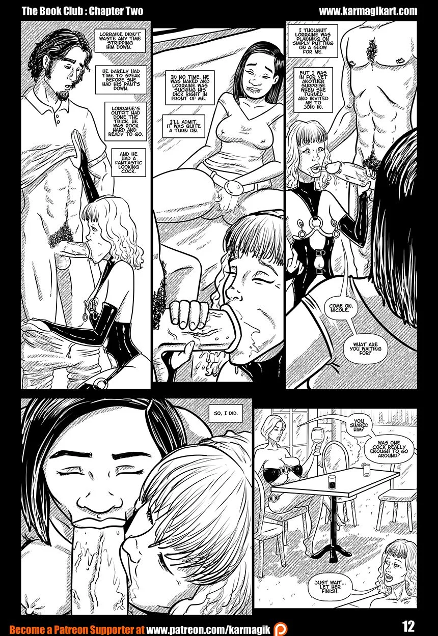 The Book Club [Karmagik] 2.5 . The Book Club - No Color - Chapter 2 [Karmagik] – page 13