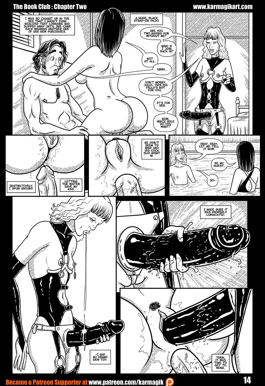 The Book Club [Karmagik] 2.5 . The Book Club - No Color - Chapter 2 [Karmagik] – page 15