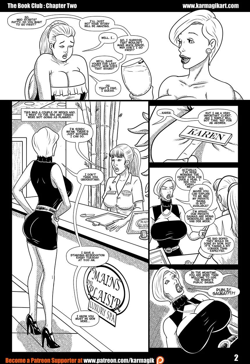 The Book Club [Karmagik] 2.5 . The Book Club - No Color - Chapter 2 [Karmagik] – page 3