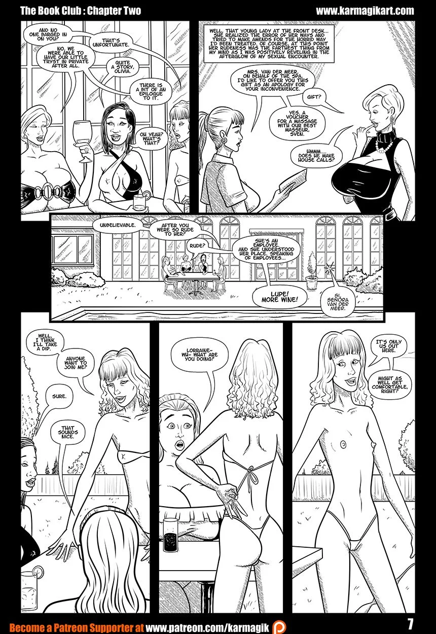 The Book Club [Karmagik] 2.5 . The Book Club - No Color - Chapter 2 [Karmagik] – page 8