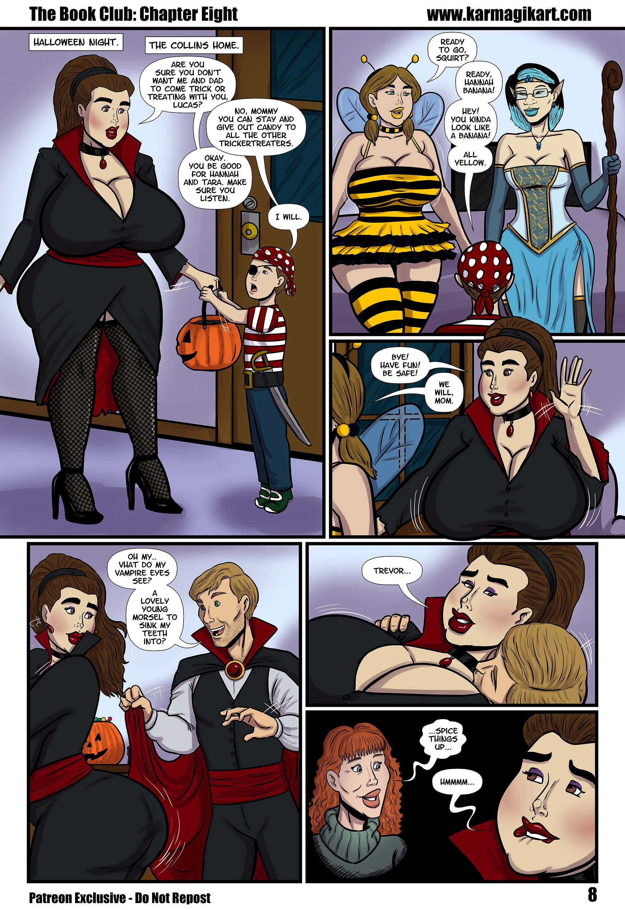 The Book Club [Karmagik] 8 . The Book Club - Chapter 8 [Karmagik] – page 13