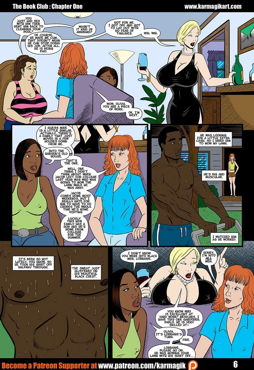 The Book Club [Karmagik] 1 . The Book Club - Chapter 1 [Karmagik] – page 10