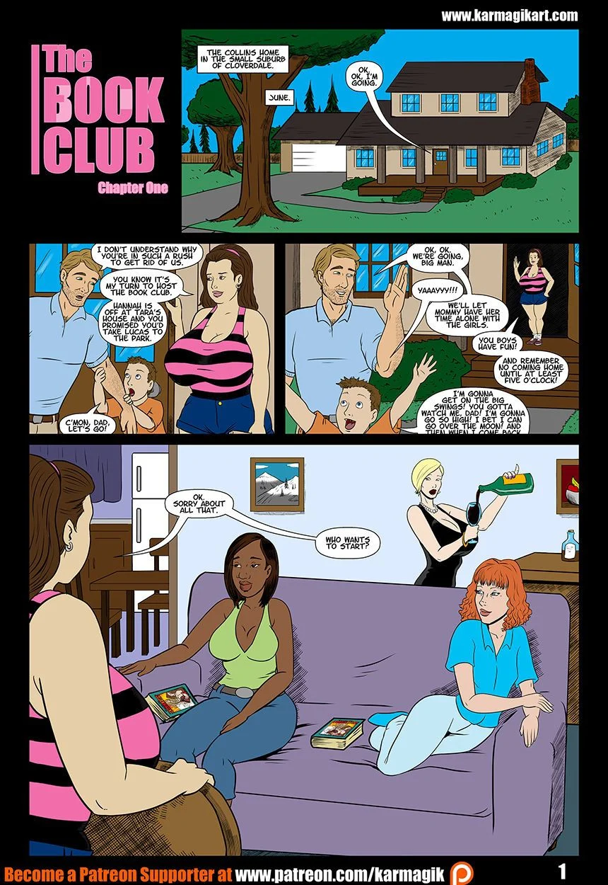 The Book Club [Karmagik] 1 . The Book Club - Chapter 1 [Karmagik] – page 5
