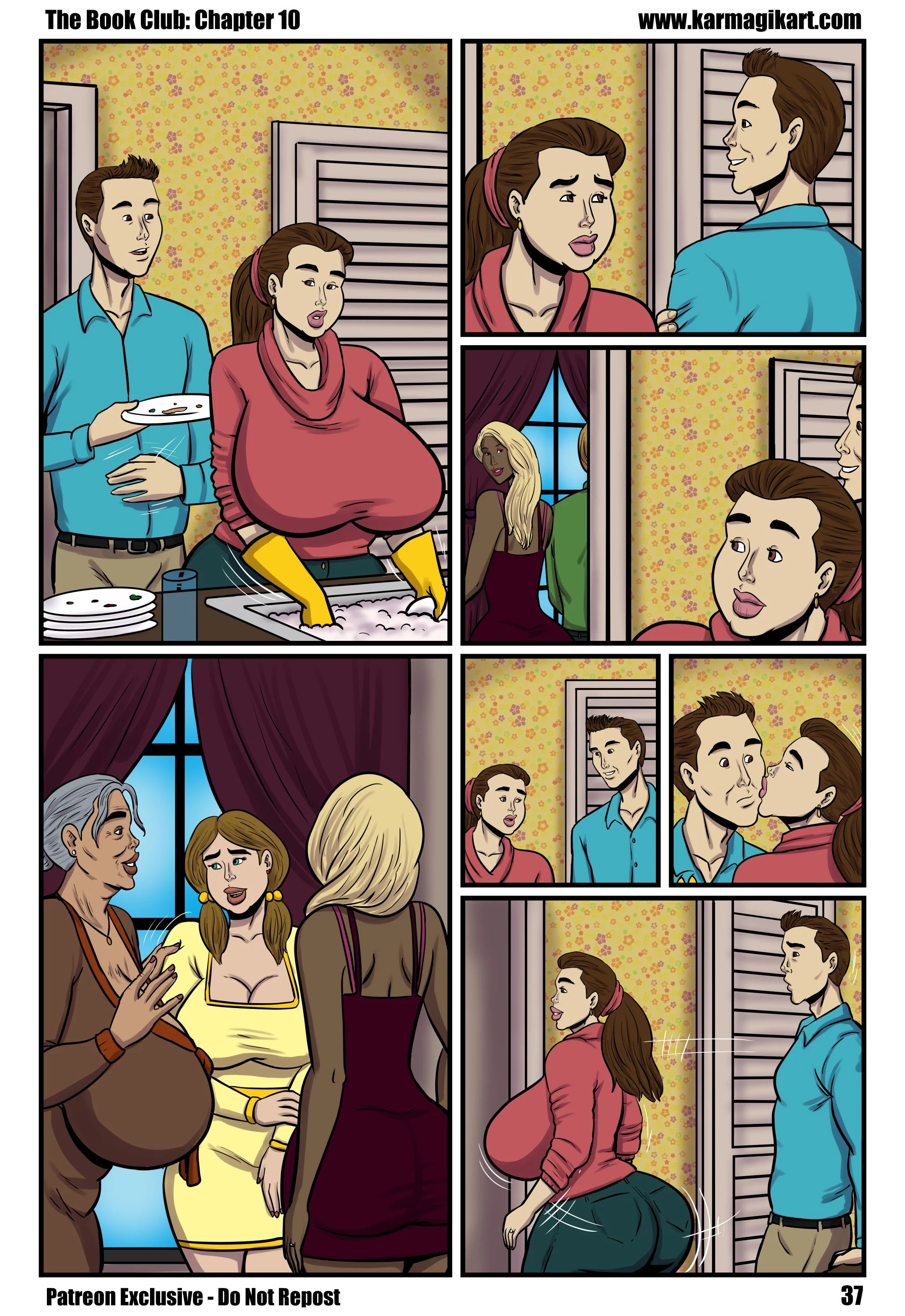 The Book Club [Karmagik] 10.5 . The Book Club - Textless - Chapter 10 [Karmagik] – page 38