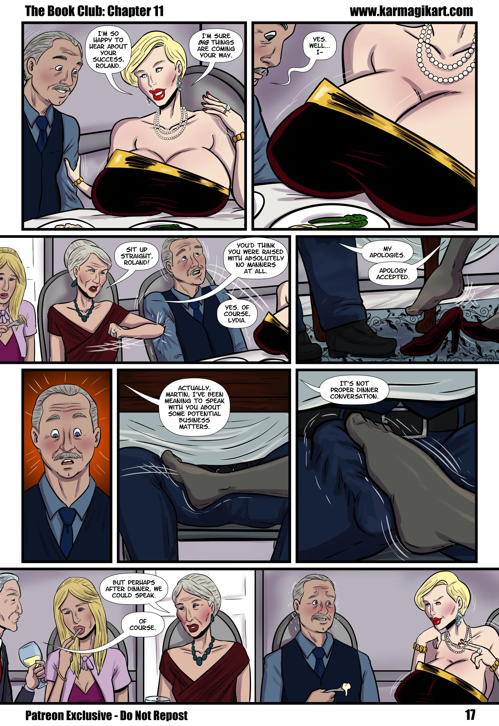 The Book Club [Karmagik] 11 . The Book Club - Chapter 11 [Karmagik] – page 23
