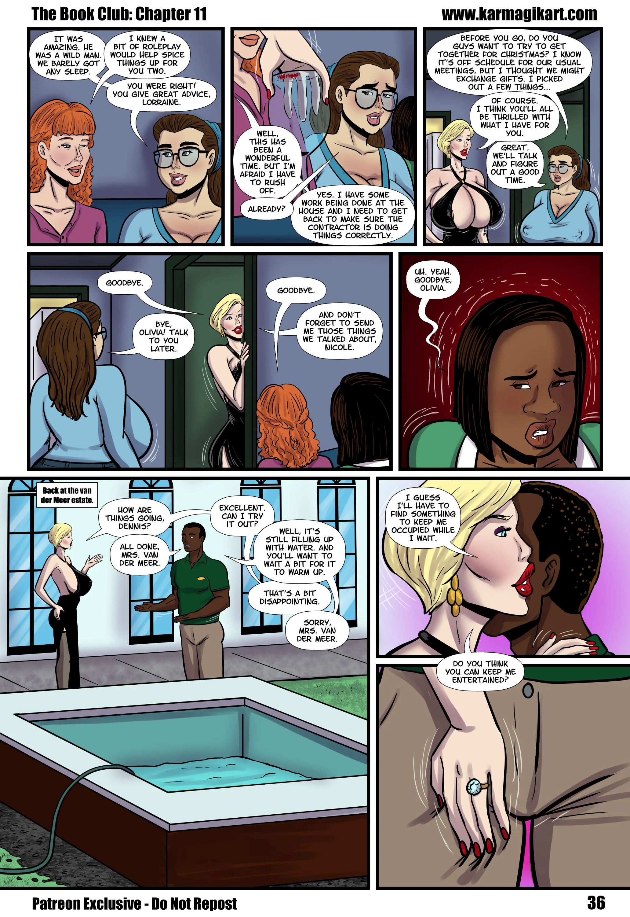 The Book Club [Karmagik] 11 . The Book Club - Chapter 11 [Karmagik] – page 42