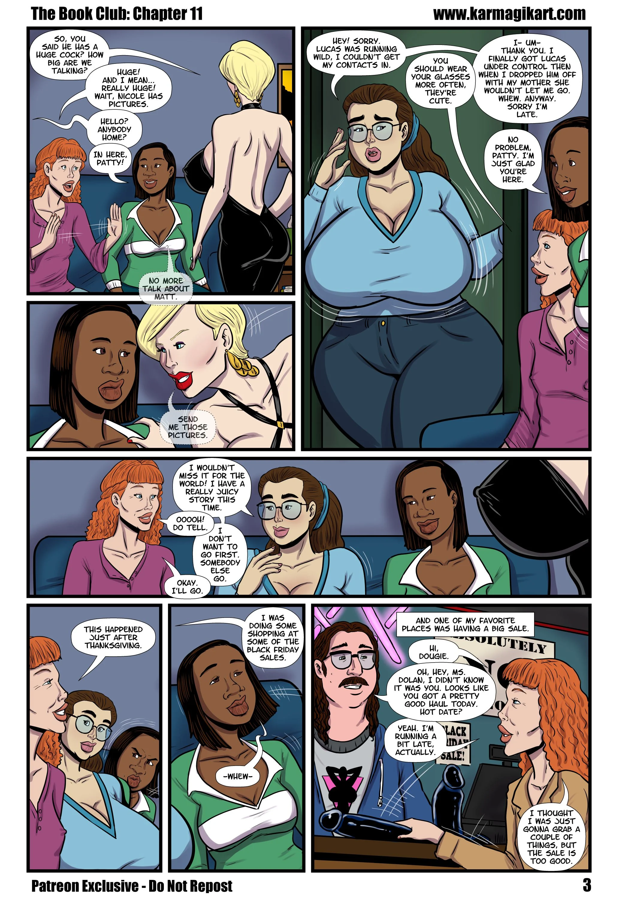 The Book Club [Karmagik] 11 . The Book Club - Chapter 11 [Karmagik] – page 9