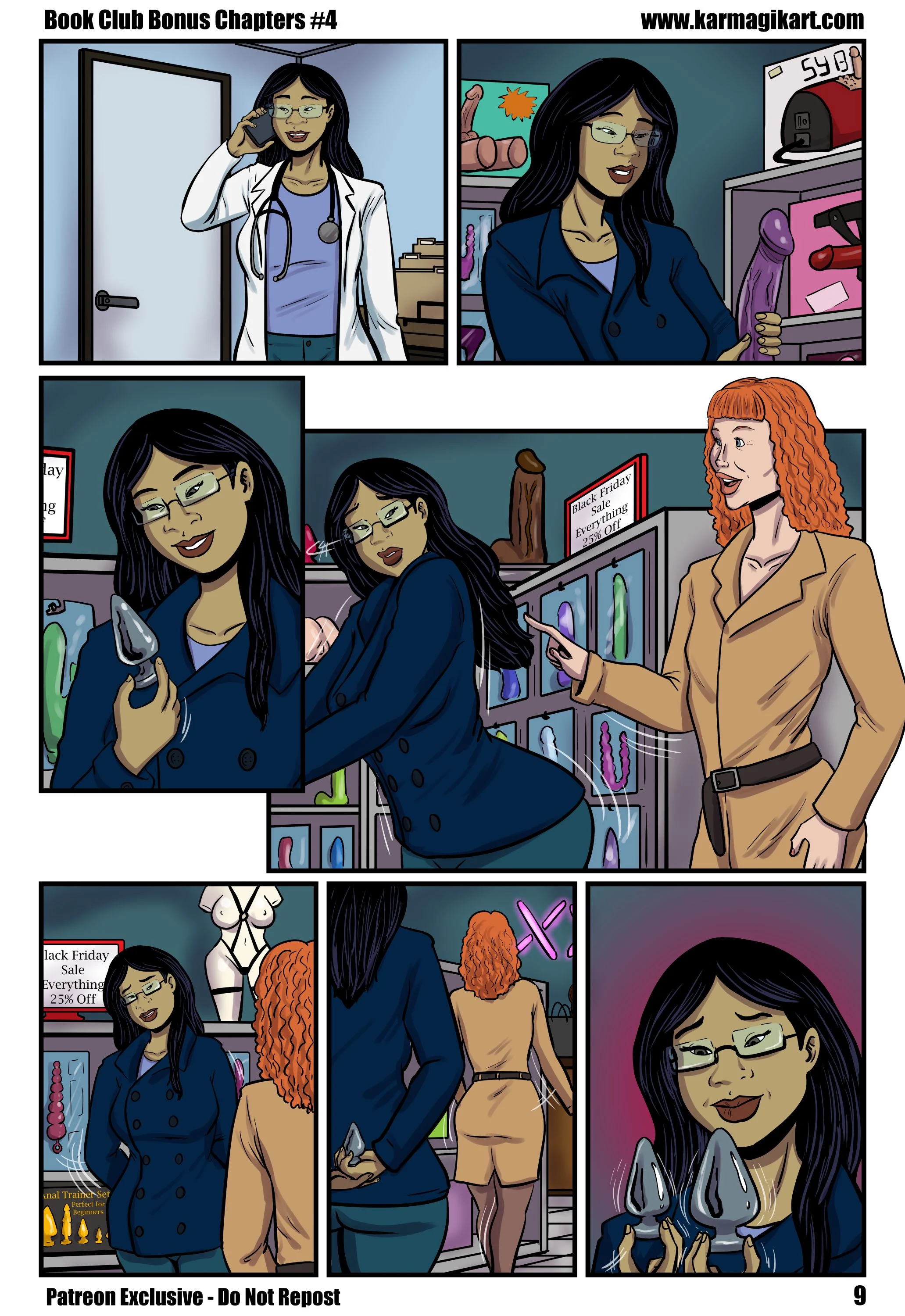 The Book Club [Karmagik] 0.4.5 . The Book Club - Textless - Bonus Chapter 4 [Karmagik] – page 9