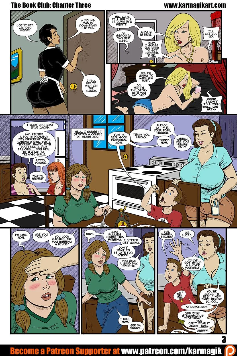 The Book Club [Karmagik] 3 . The Book Club - Chapter 3 [Karmagik] – page 4