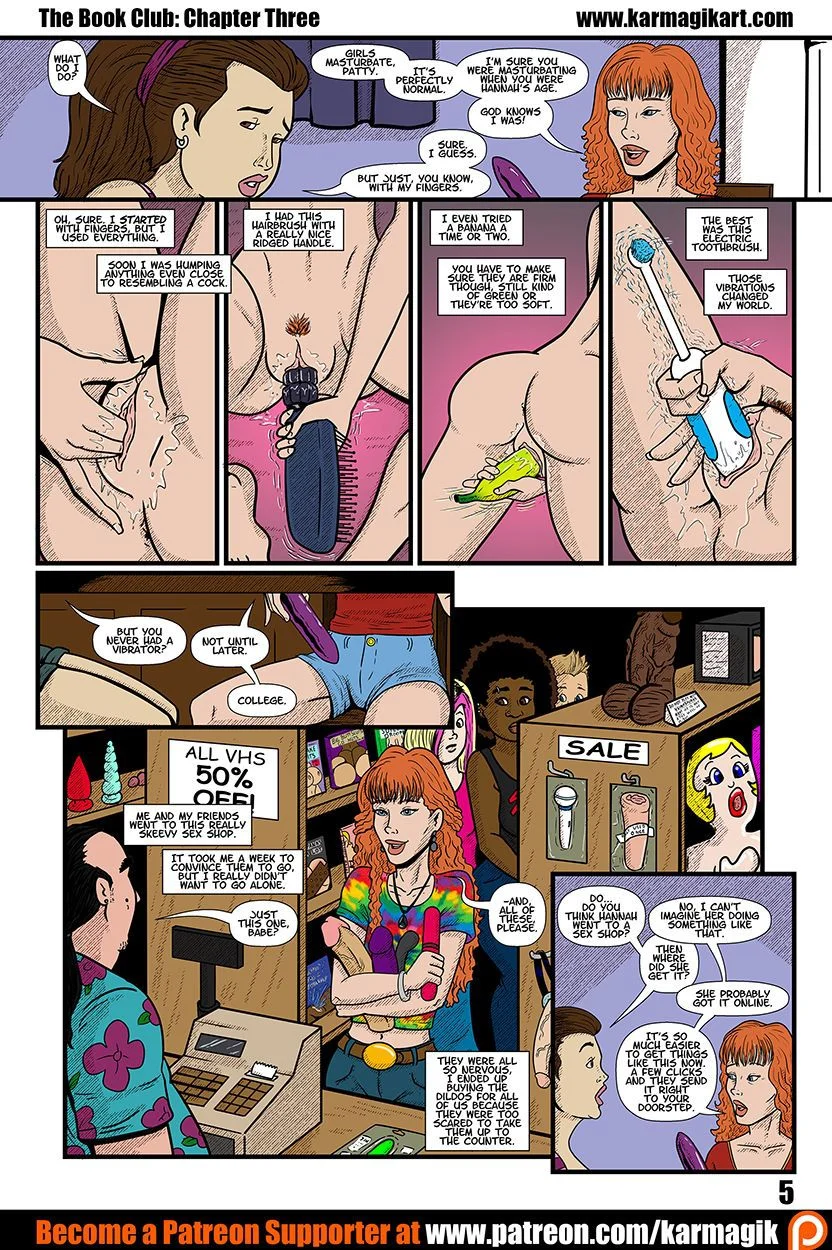 The Book Club [Karmagik] 3 . The Book Club - Chapter 3 [Karmagik] – page 6