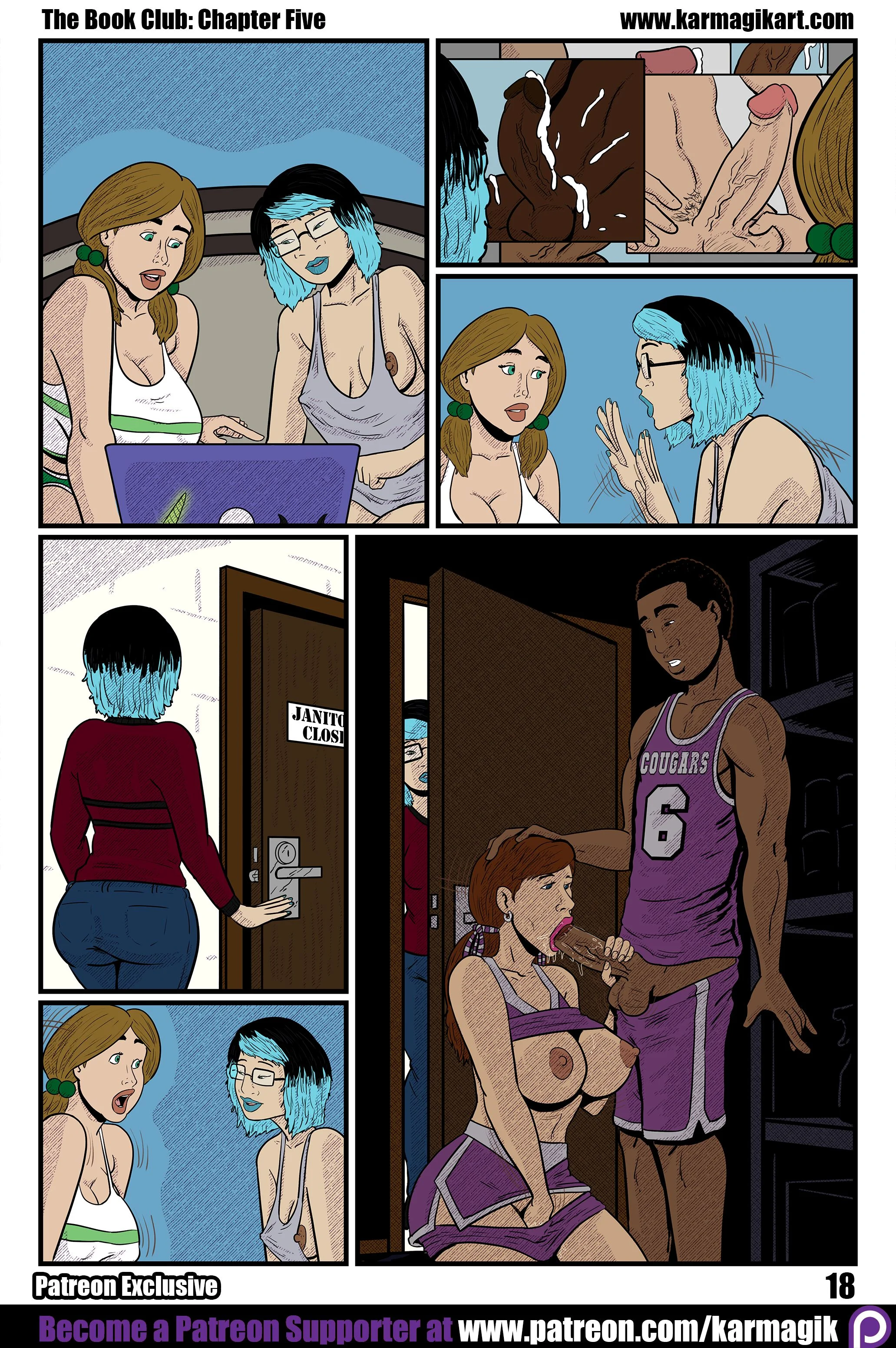 The Book Club [Karmagik] 5.5 . The Book Club - Textless - Chapter 5 [Karmagik] – page 19