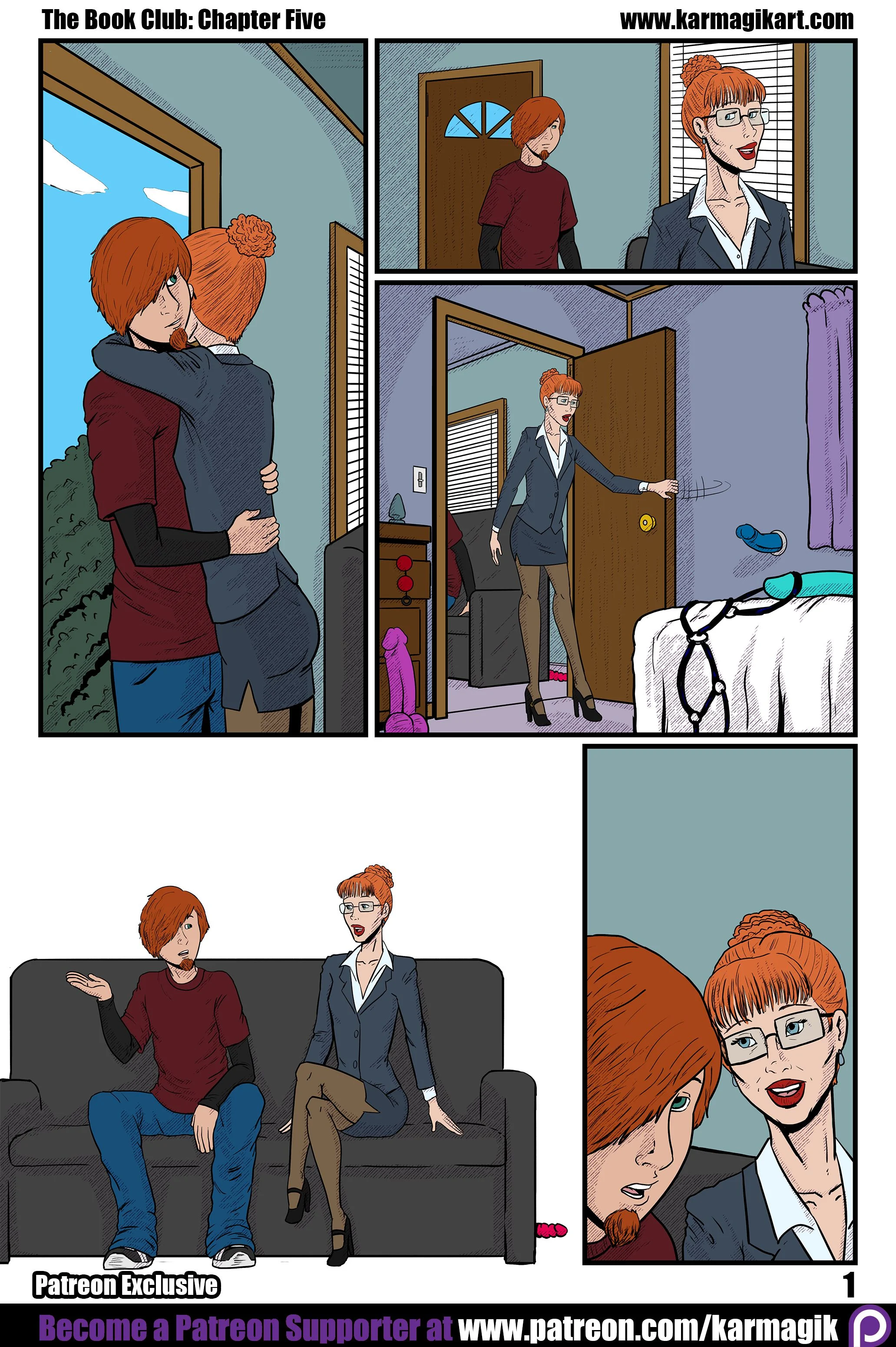 The Book Club [Karmagik] 5.5 . The Book Club - Textless - Chapter 5 [Karmagik] – page 2