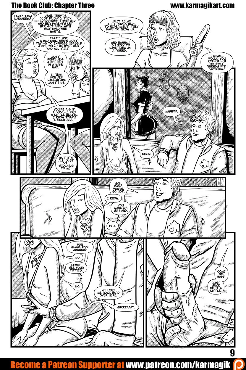 The Book Club [Karmagik] 3.5 . The Book Club - No Color - Chapter 3 [Karmagik] – page 10