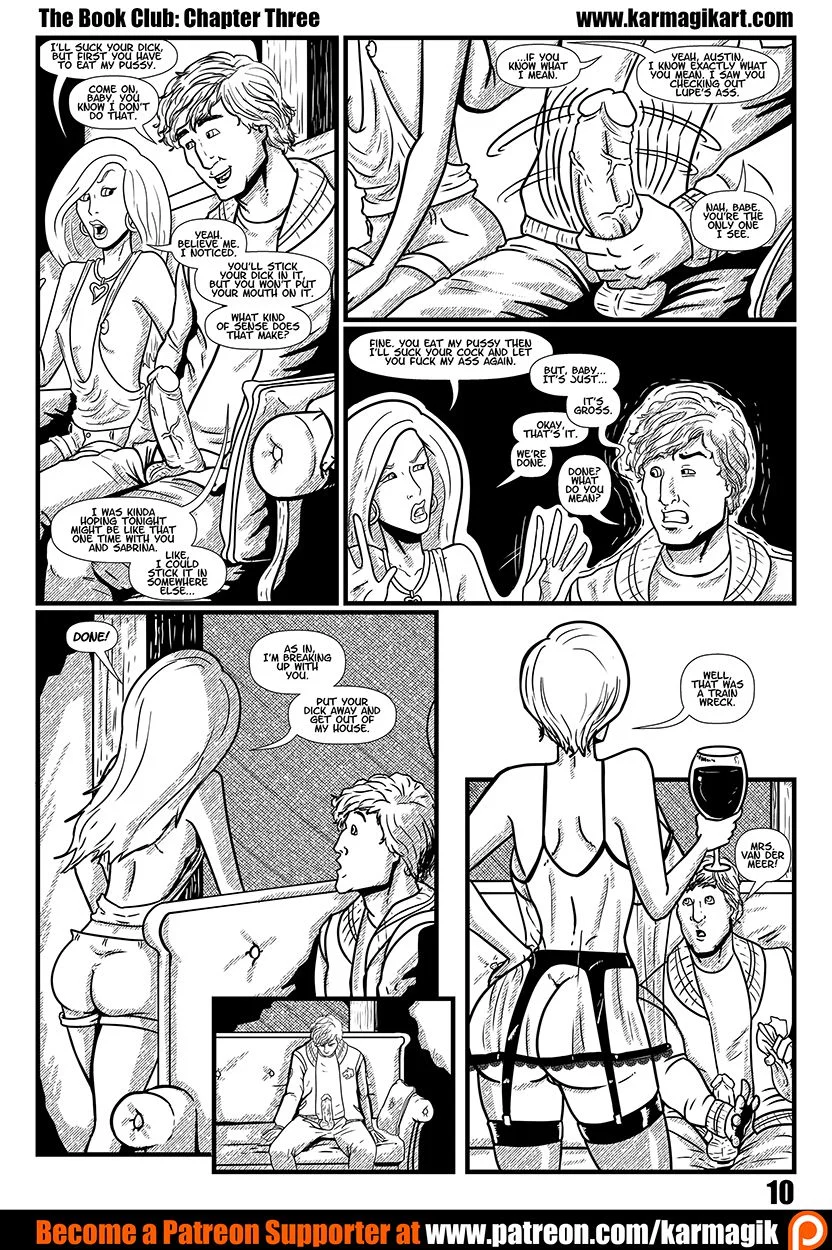 The Book Club [Karmagik] 3.5 . The Book Club - No Color - Chapter 3 [Karmagik] – page 11