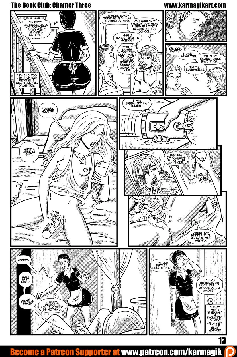 The Book Club [Karmagik] 3.5 . The Book Club - No Color - Chapter 3 [Karmagik] – page 14